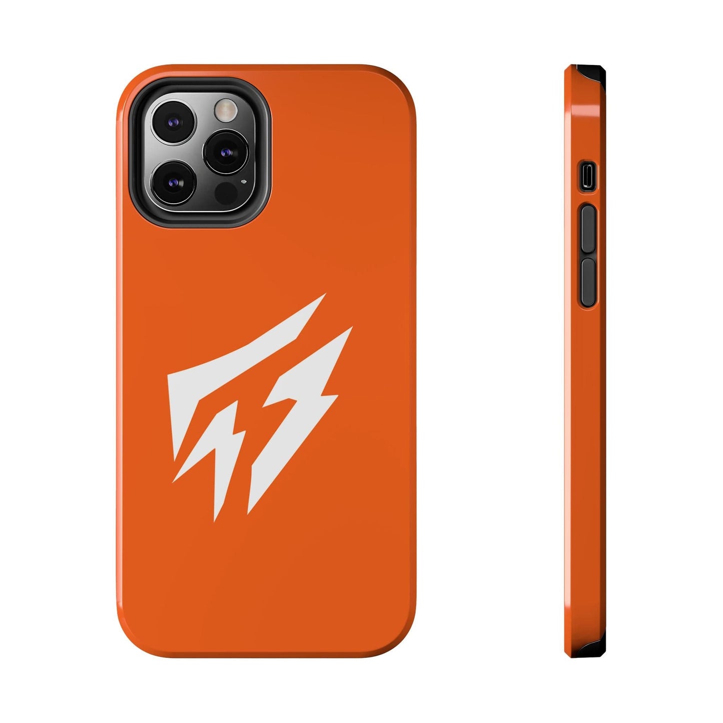 Flashlander Thunders Tough Phone Cases for all Iphone and Samsung Galaxy Orange