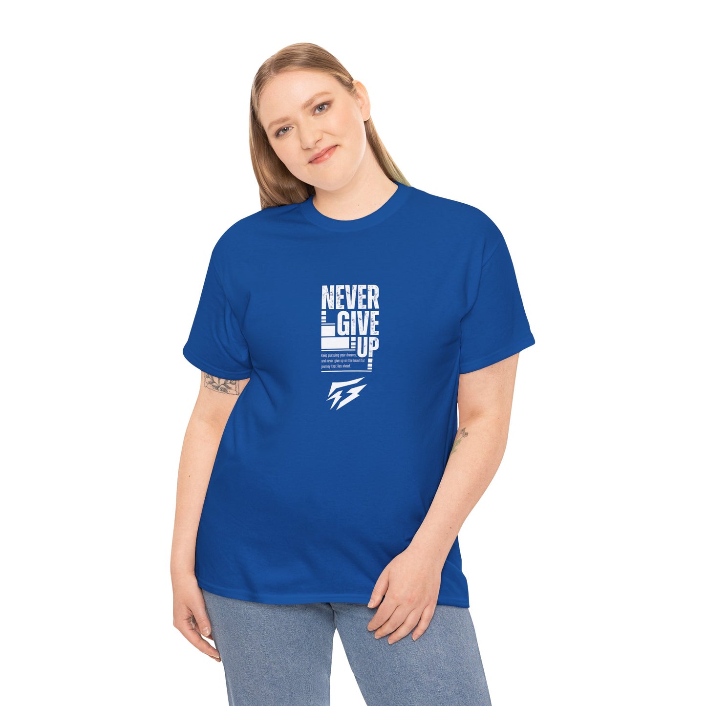 Never Give Up - Flashlander Gym Shirt