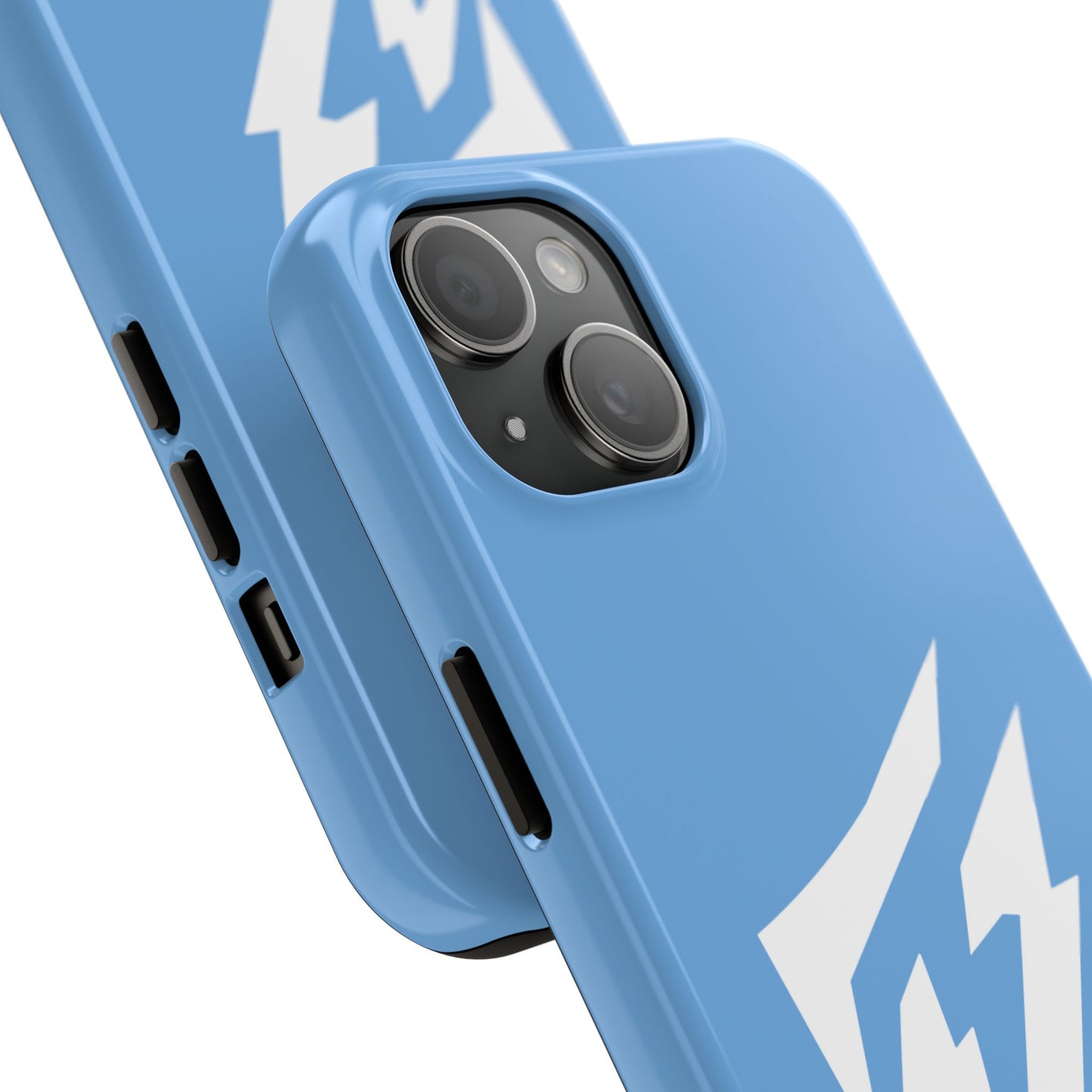 Flashlander Thunders Tough Phone Cases for all Iphone and Samsung Galaxy Light Blue