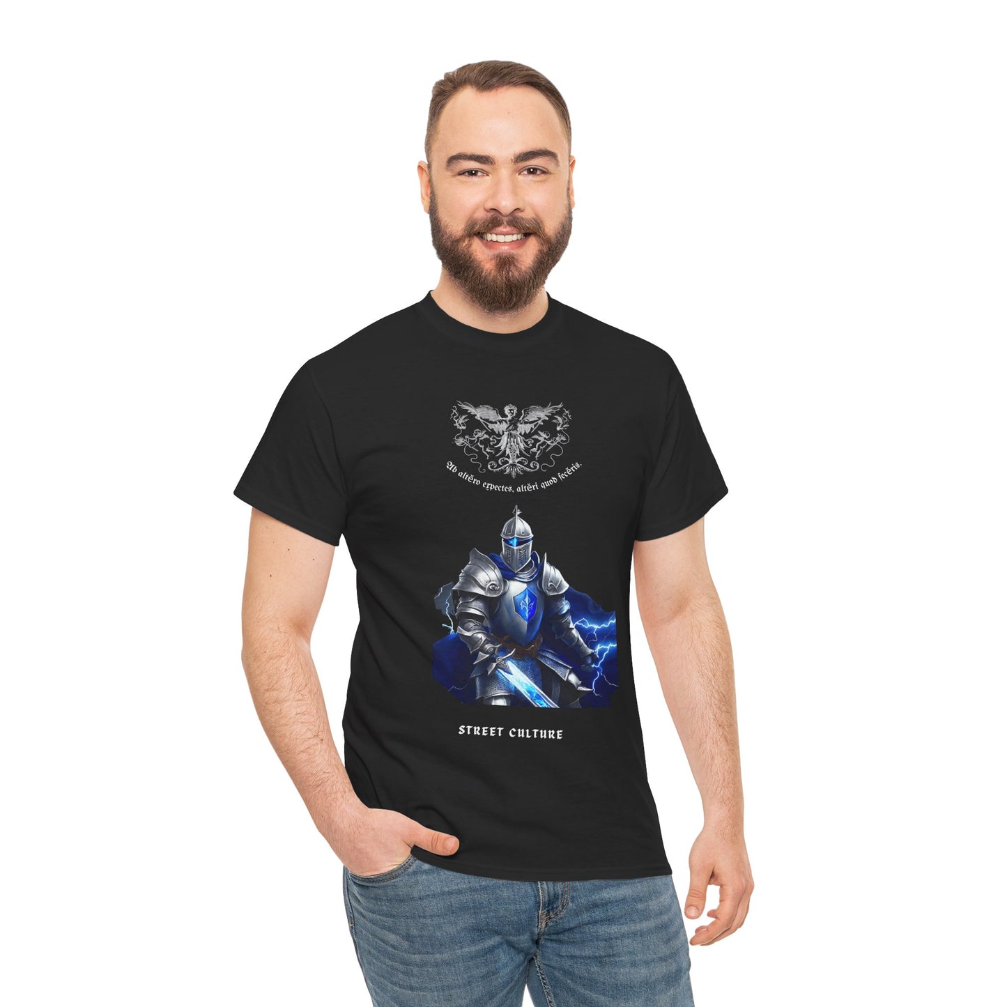 Templar Knight with Thunderblade Tee Flashlander