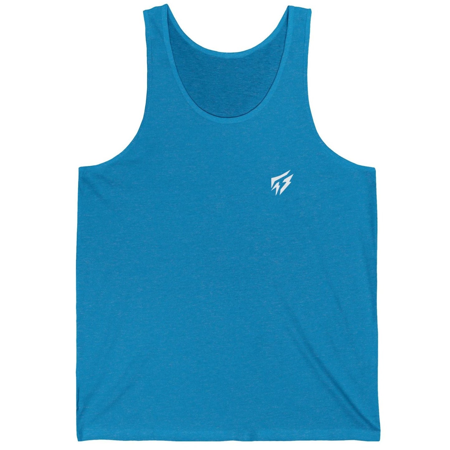 Flashlander Thunder Gym Rooster Bodybuilding Cotton Unisex Jersey Tank Blue Navy