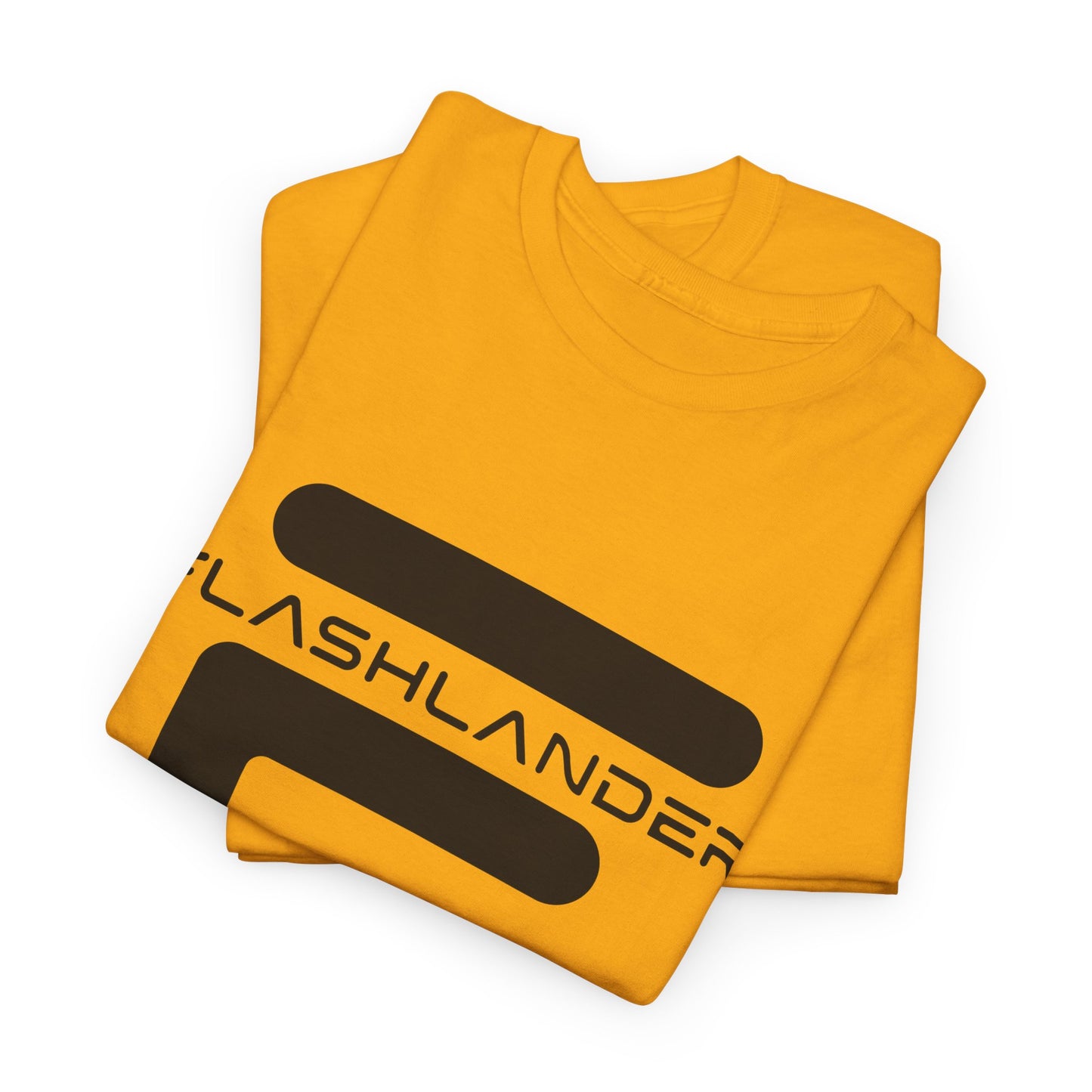 Flashlander with Iconic Crossed Logo Design Gym Shirt