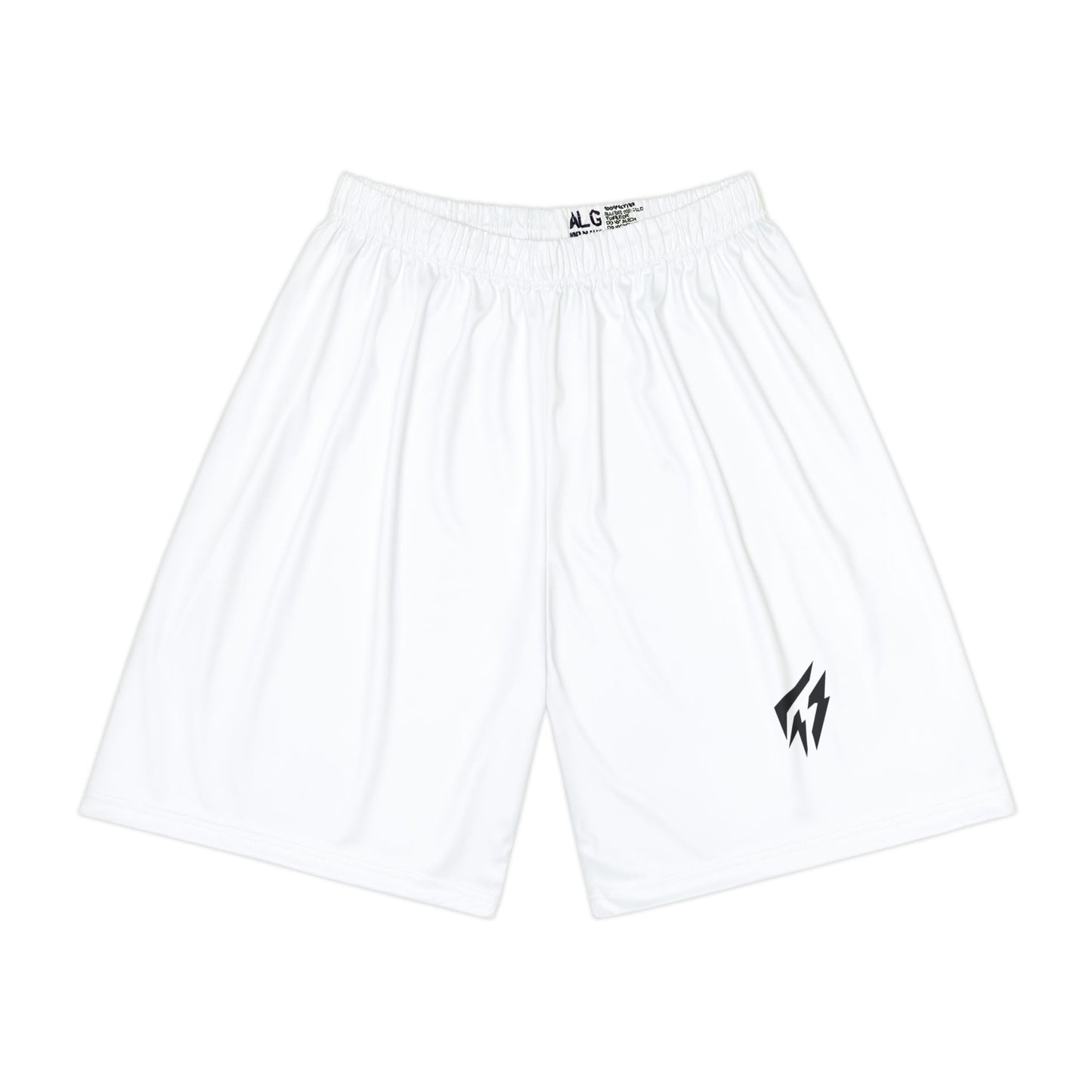 Flashlander ALG Performance Men’s Sports Shorts (AOP) White