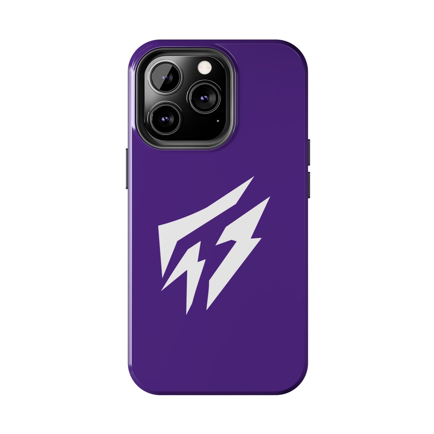 Flashlander Thunders Tough Phone Cases for all Iphone and Samsung Galaxy Purple