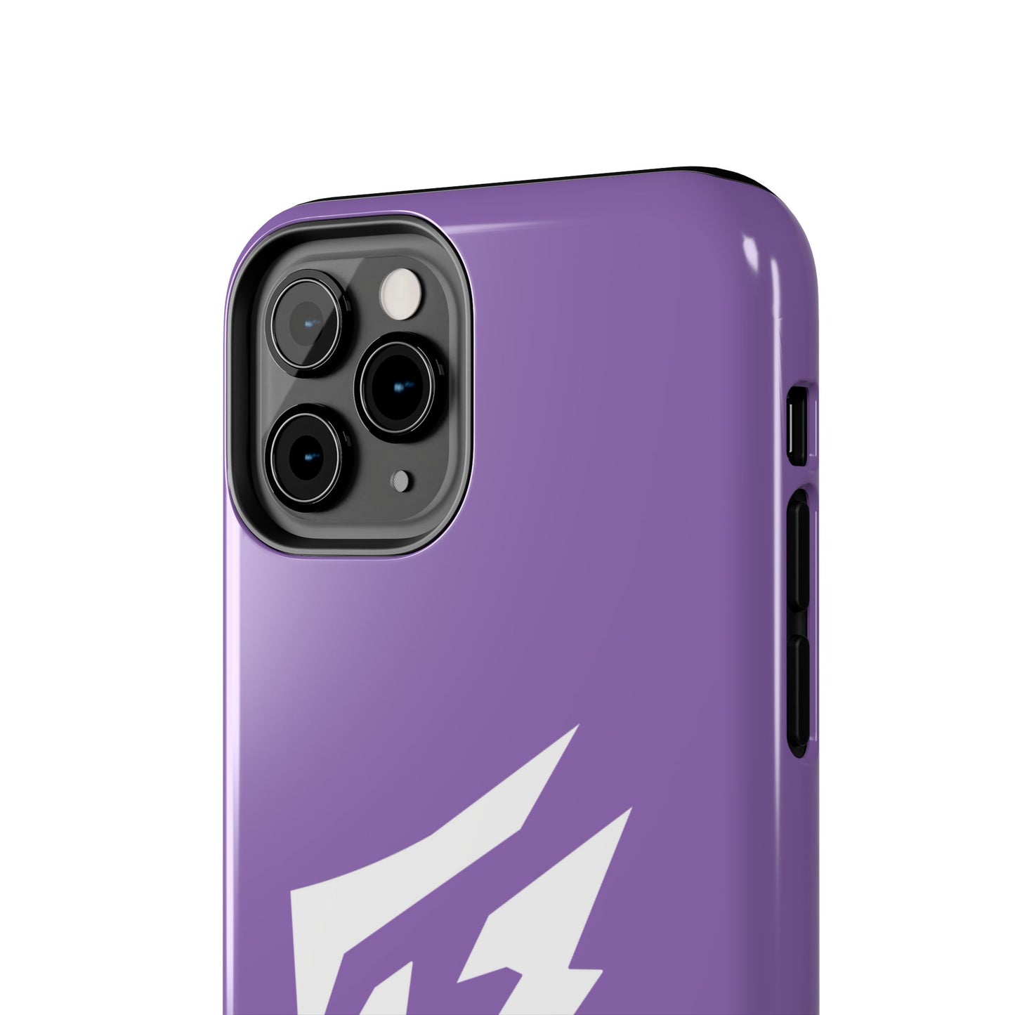 Flashlander Thunders Tough Phone Cases for all Iphone and Samsung Galaxy Light Purple