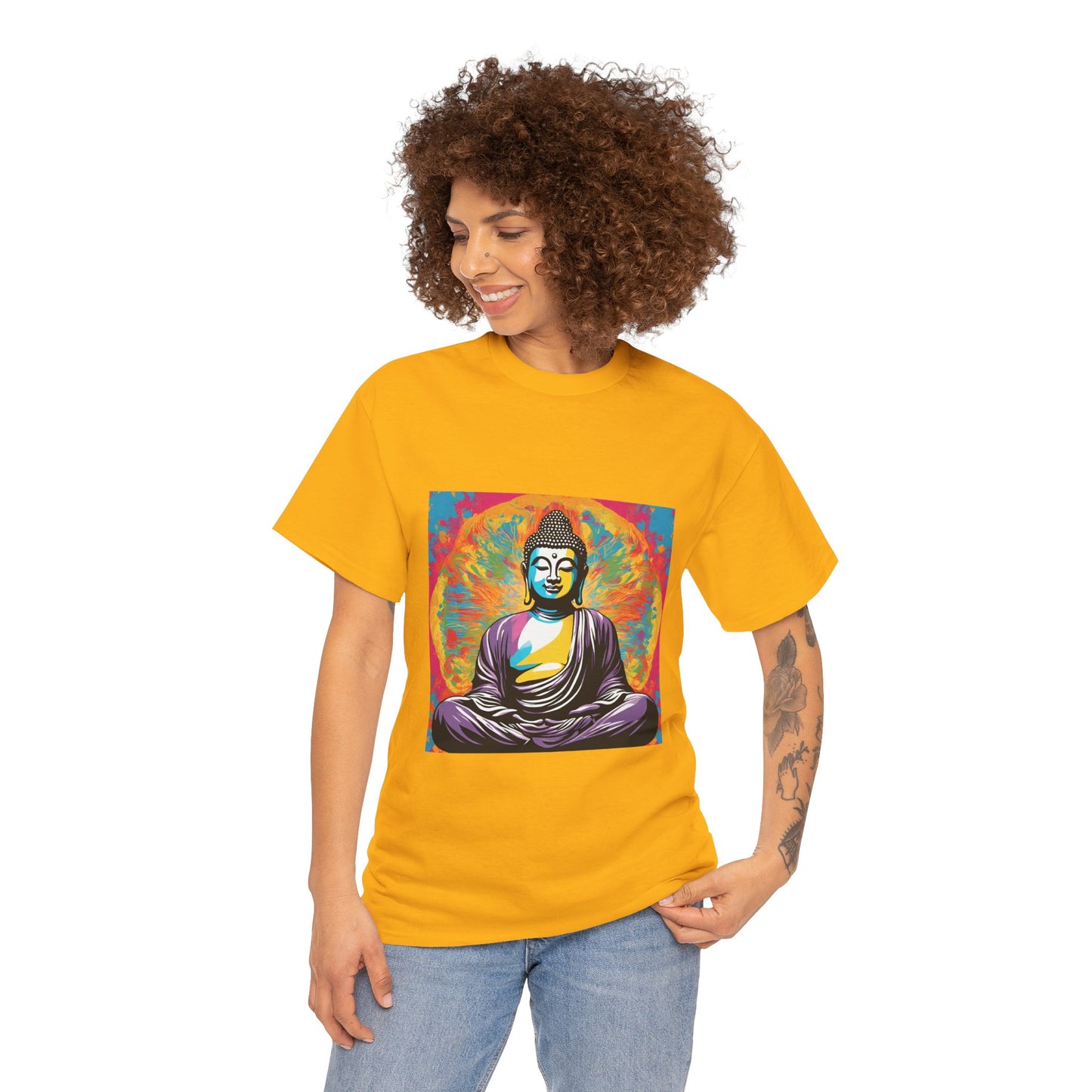 Buddha Statue - Flashlander Gym Shirt