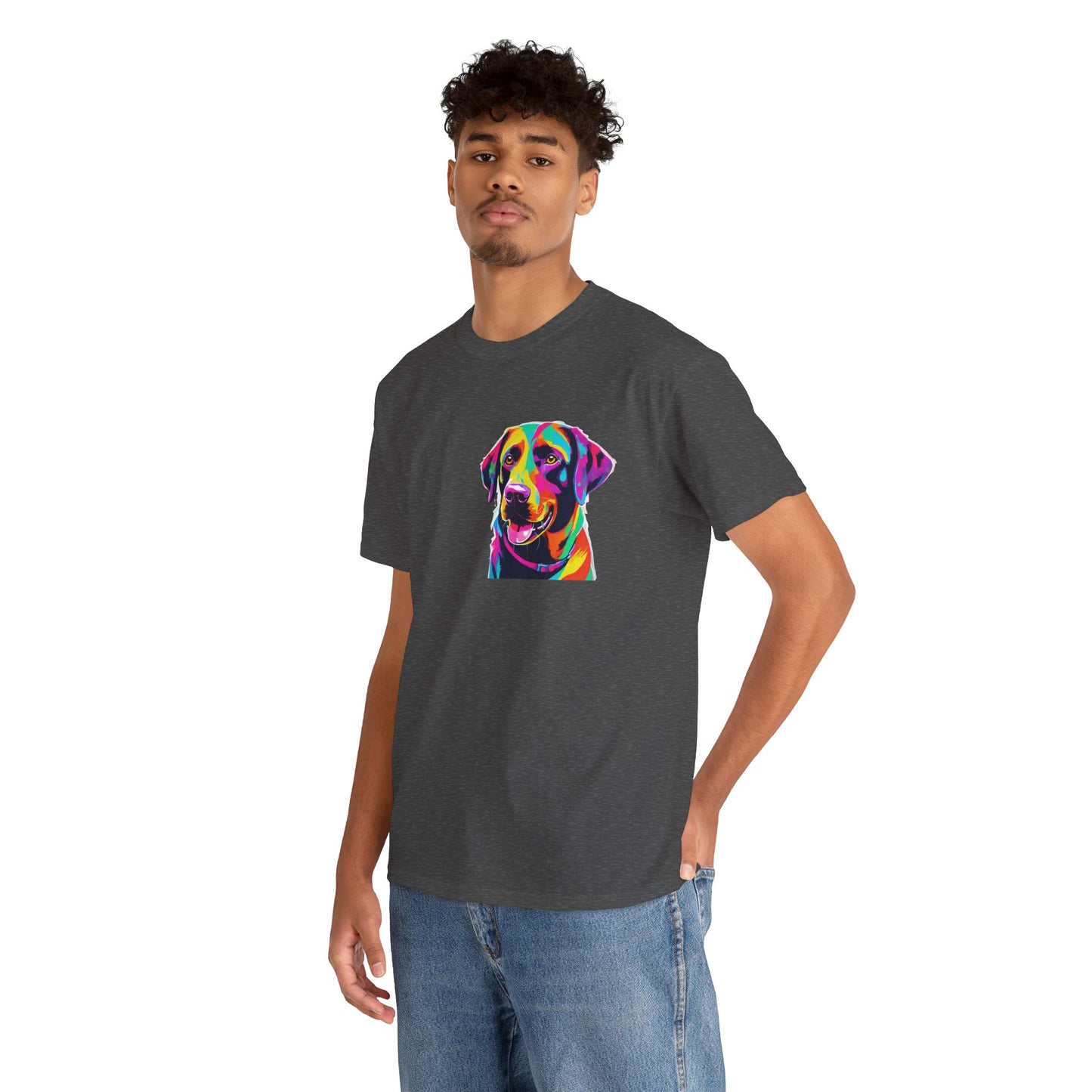 Pop Art Lab Dog in the Heart Flashlander Gym Shirt