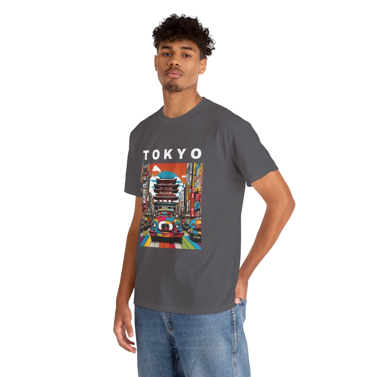 Tokyo Vintage Street Art Pop - Flashlander Gym Shirt