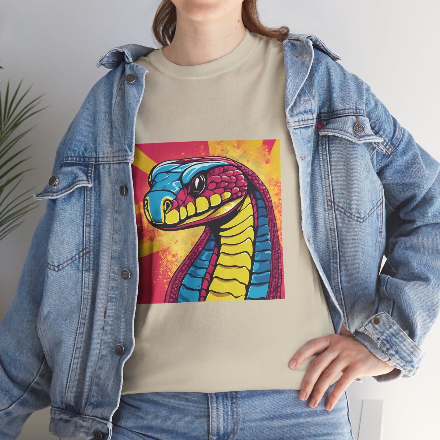 Cobra Snake Pop Art - Flashlander Gym Shirt