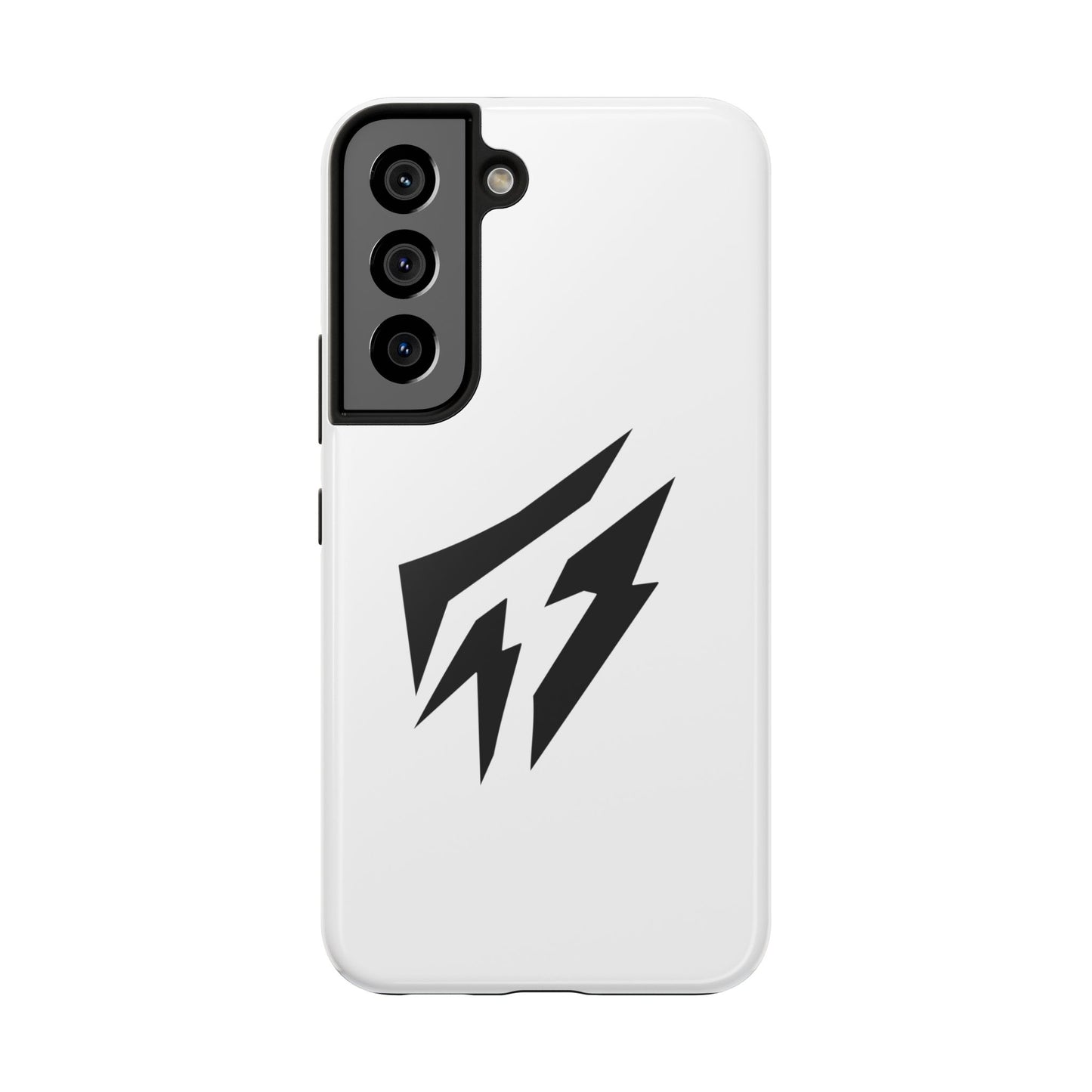 Flashlander Thunders Tough Phone Cases for all Iphone and Samsung Galaxy White