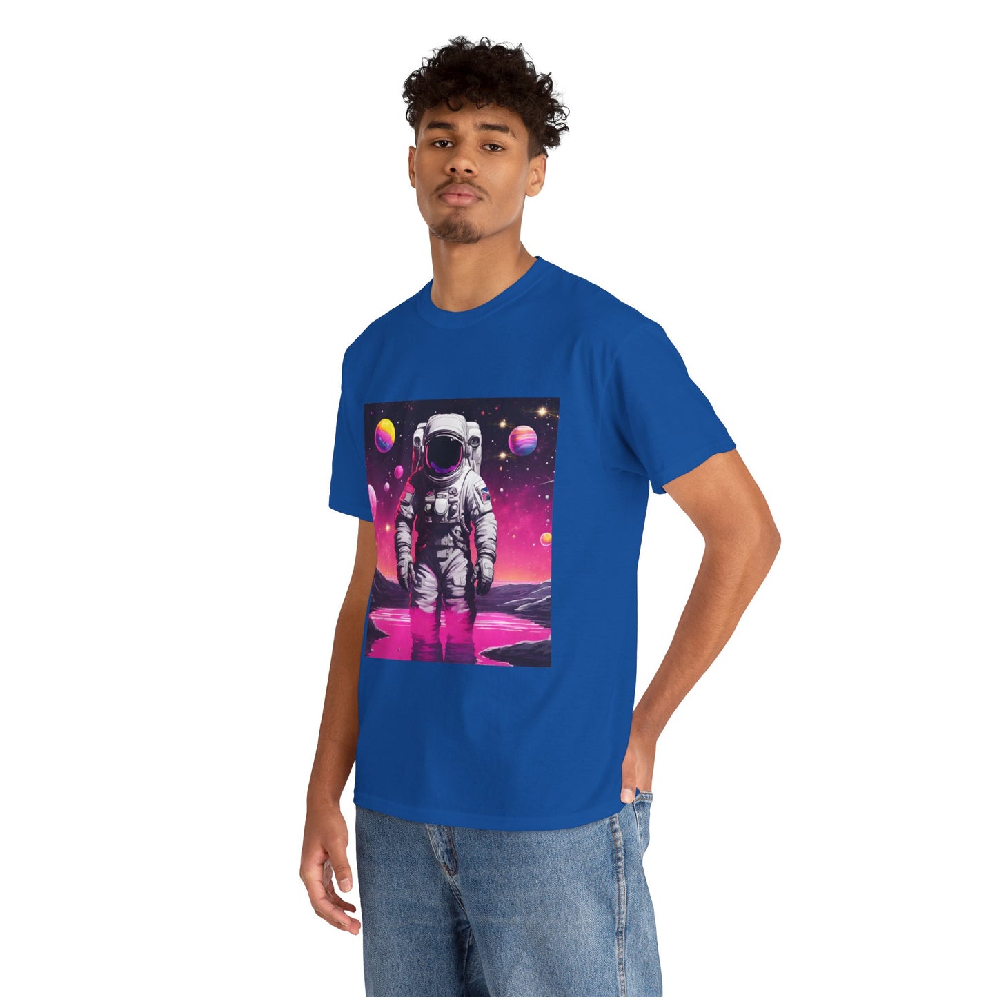 Astronaut Exploring New Worlds Flashlander Gym Shirt