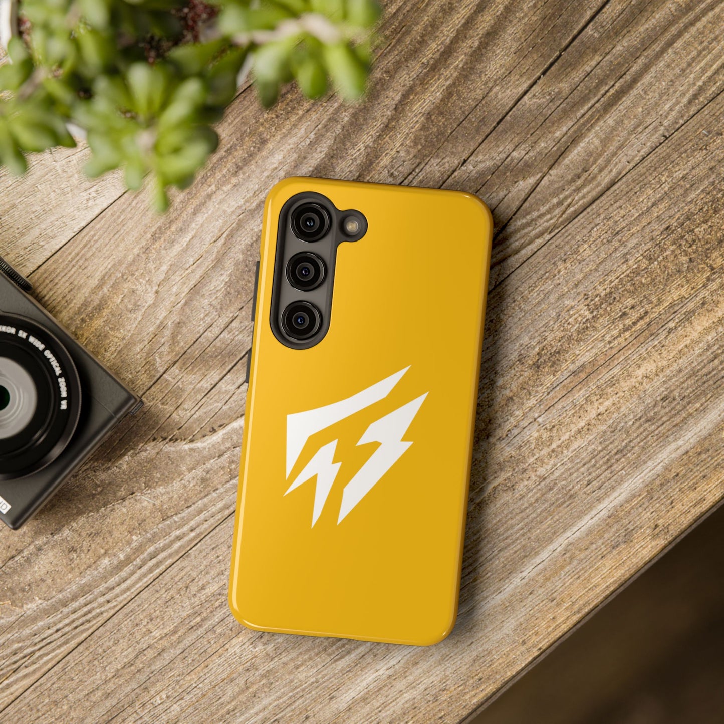 Flashlander Thunders Tough Phone Cases for all Iphone and Samsung Galaxy Yellow