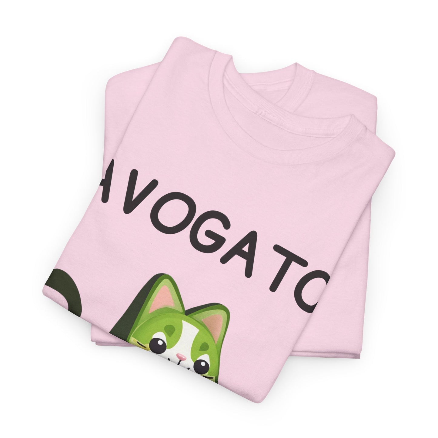 Avogato Funny Avocado Cat Face - Flashlander Gym Shirt