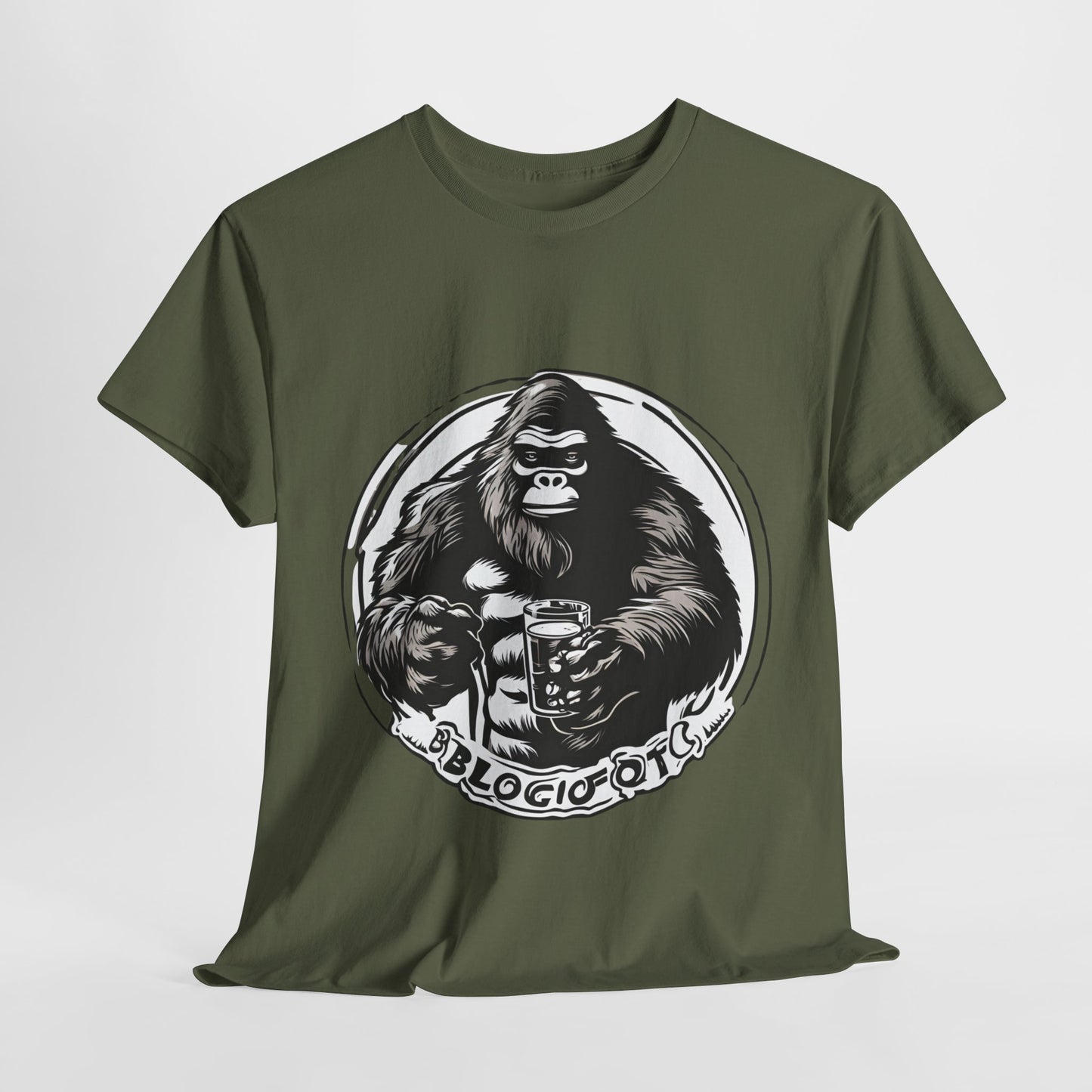 Bigfoot Cheers to Gains! - Sasquatch Flashlander Gym Shirt