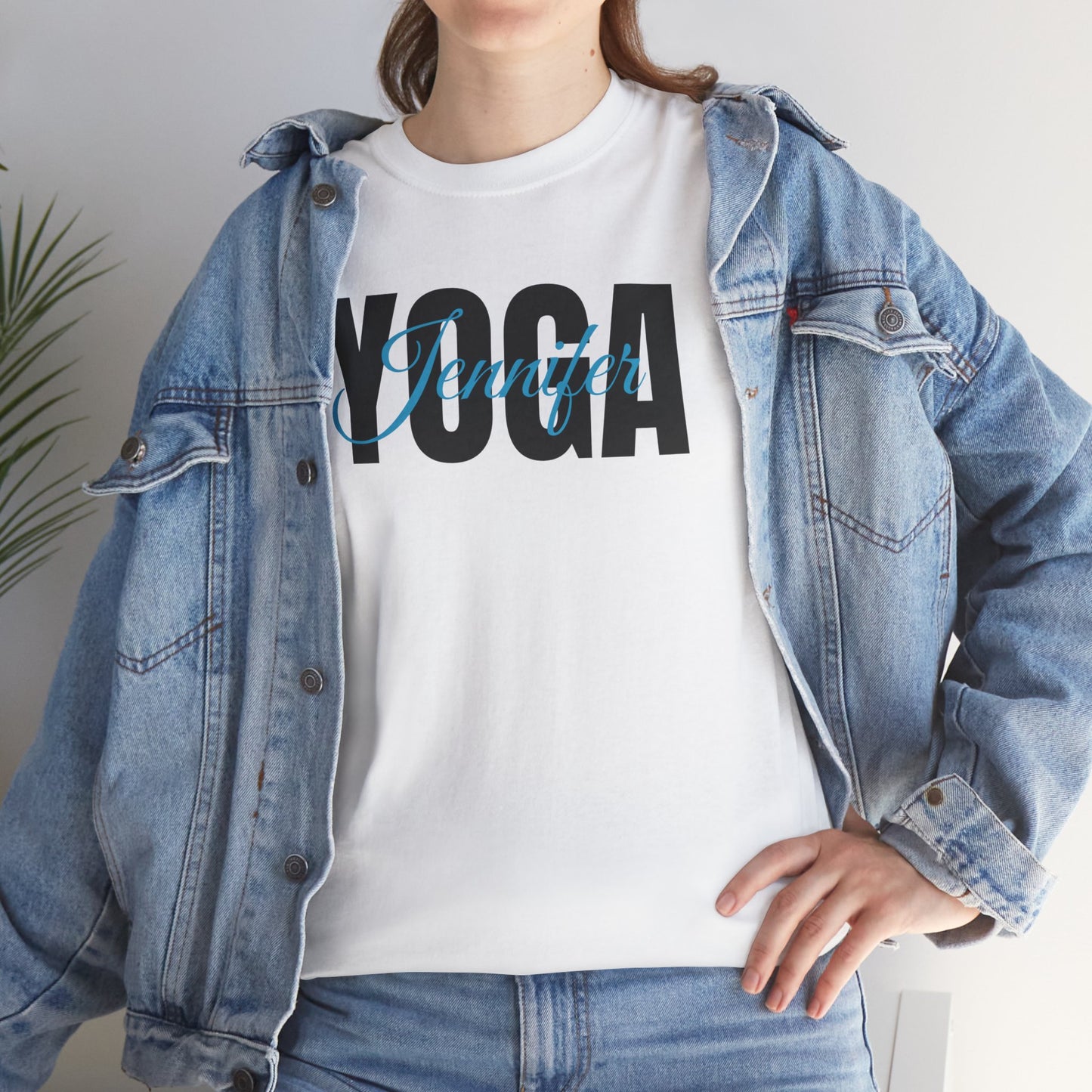 Personalized Yoga Shirt with Custom Name - Flashlander Gym Tee