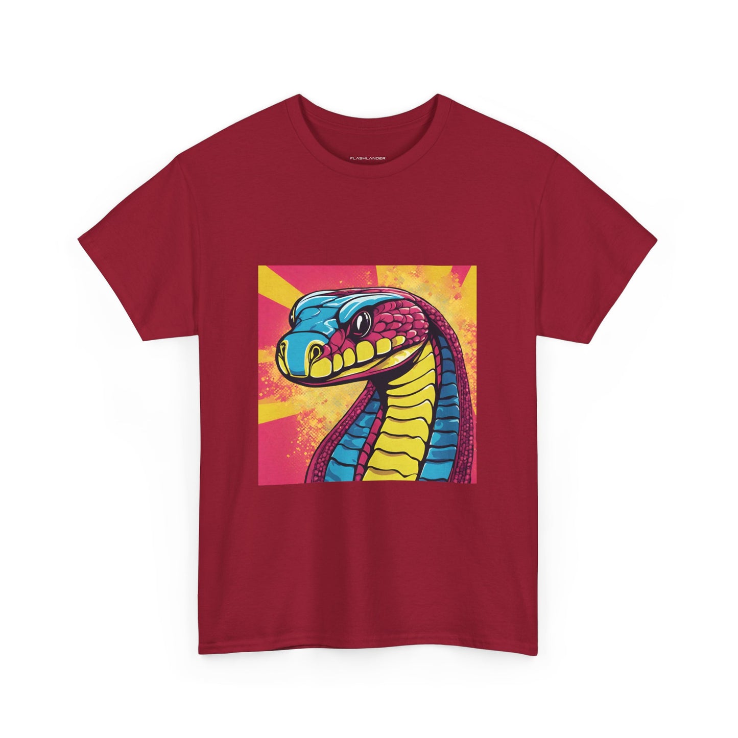 Cobra Snake Pop Art - Flashlander Gym Shirt