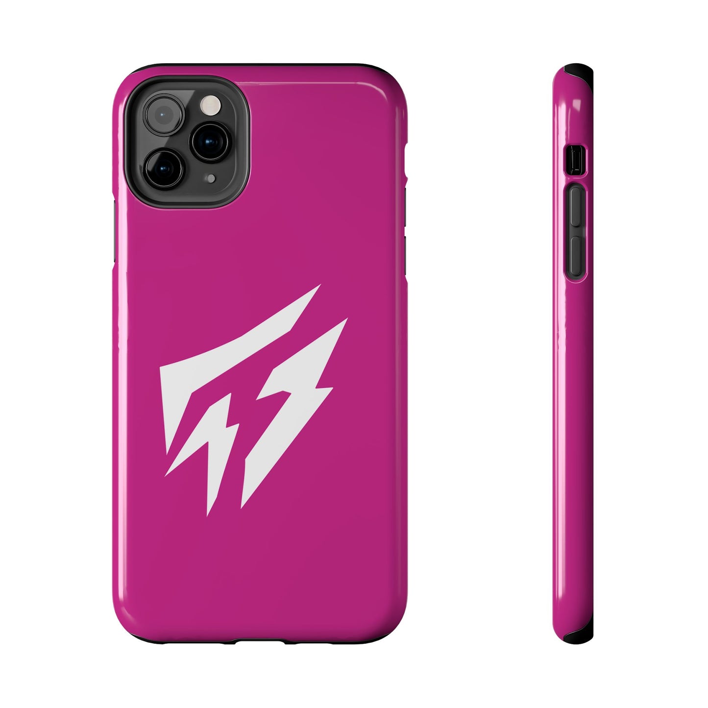 Flashlander Thunders Tough Phone Cases for all Iphone and Samsung Galaxy Dark Pink