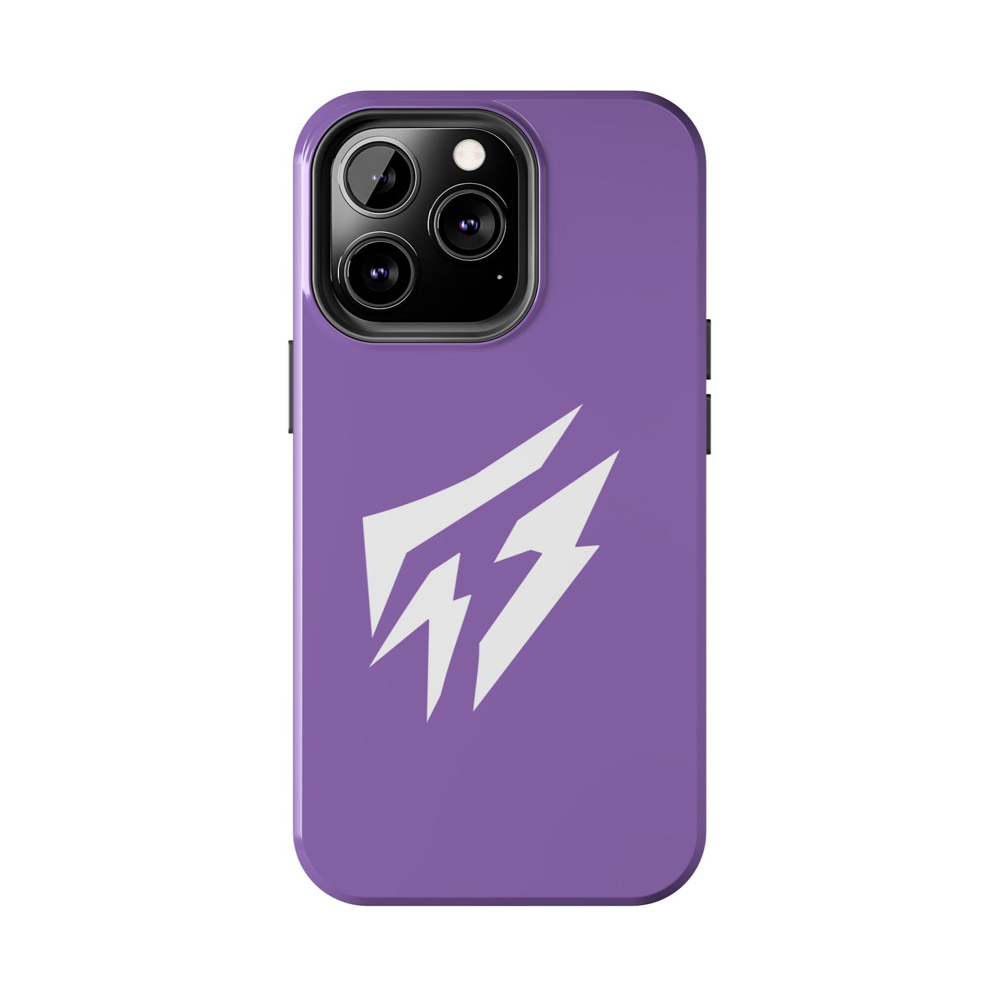 Flashlander Thunders Tough Phone Cases for all Iphone and Samsung Galaxy Light Purple