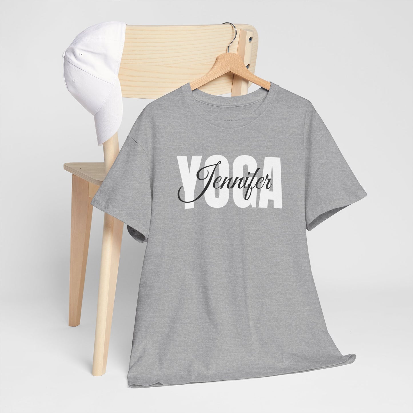 Personalized Yoga Shirt with Custom Name - Flashlander Gym Tee