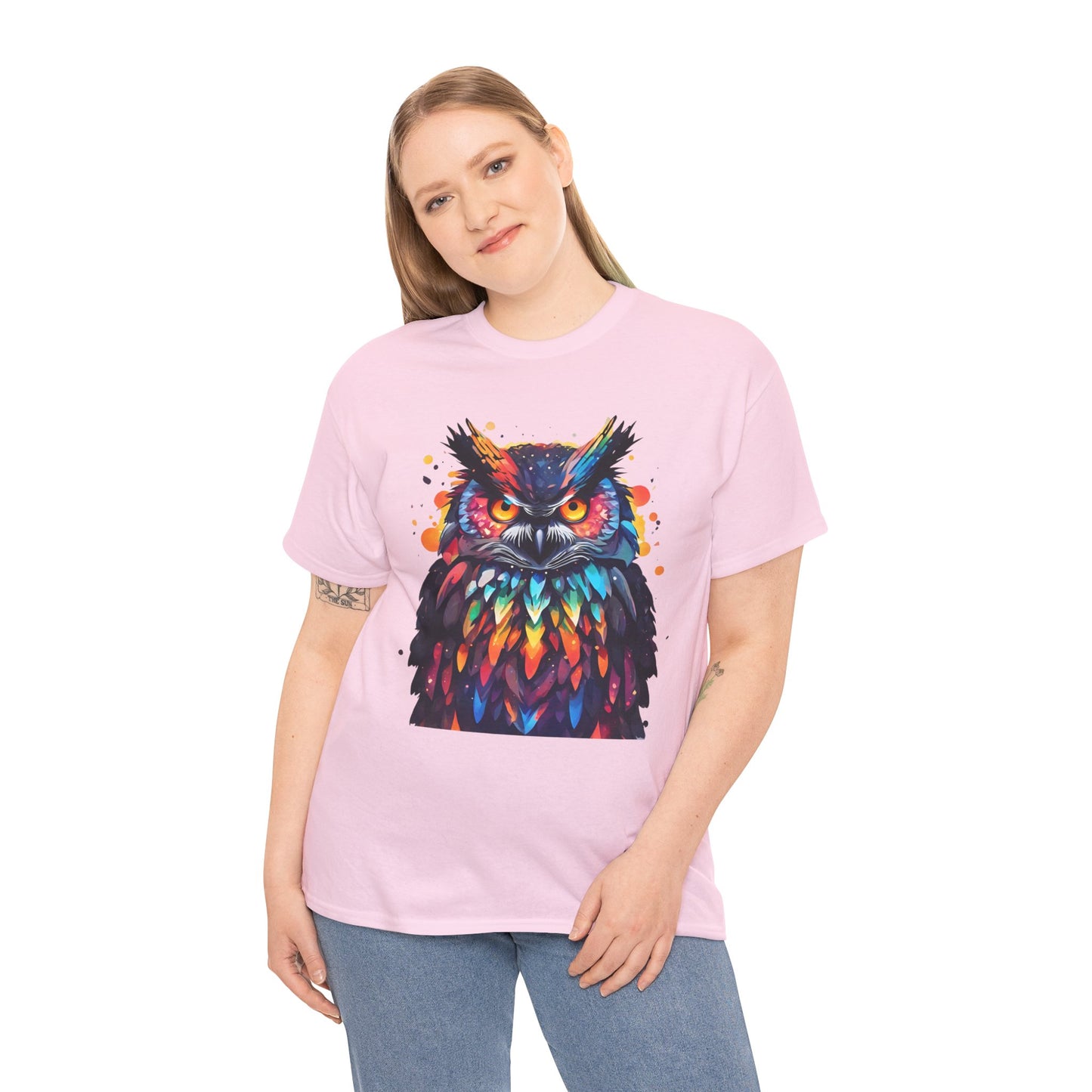 T-shirt de sport Flashlander à plumes de hibou Symphony