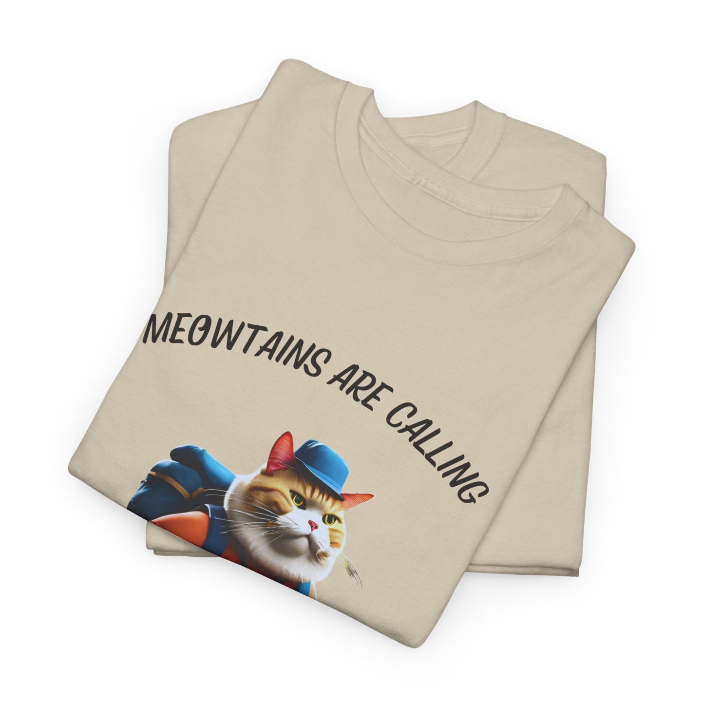 Hiking Cat Mewtains Are Calling - Flashlander Sport Shirt