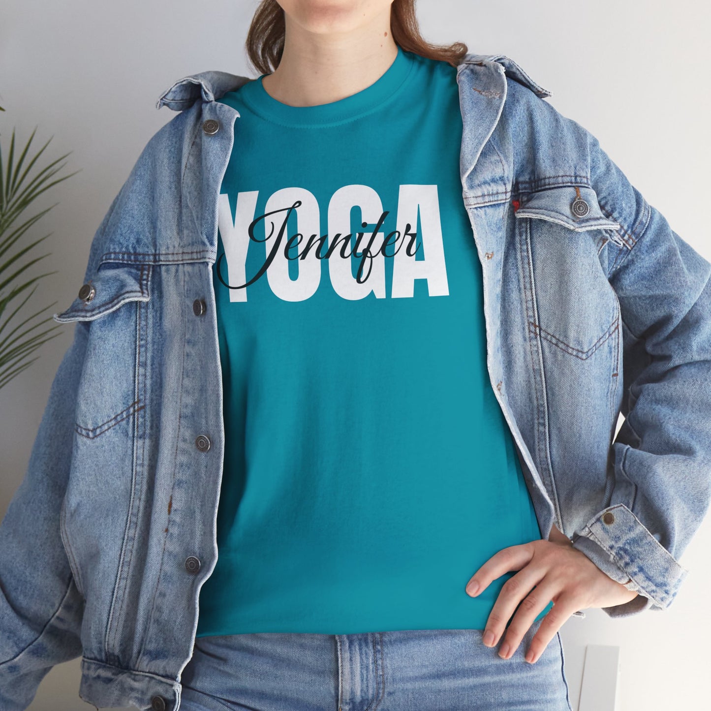 Personalized Yoga Shirt with Custom Name - Flashlander Gym Tee