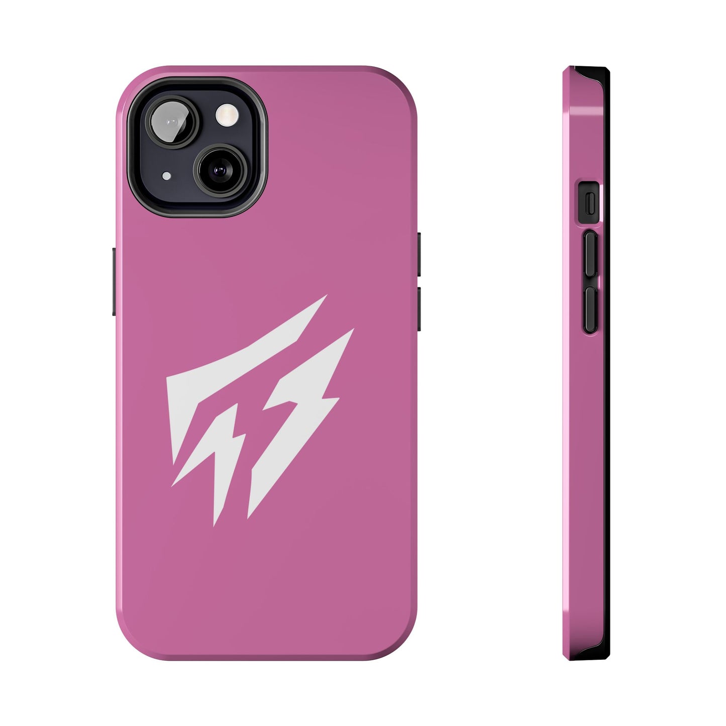 Flashlander Thunders Tough Phone Cases for all Iphone and Samsung Galaxy Light Pink