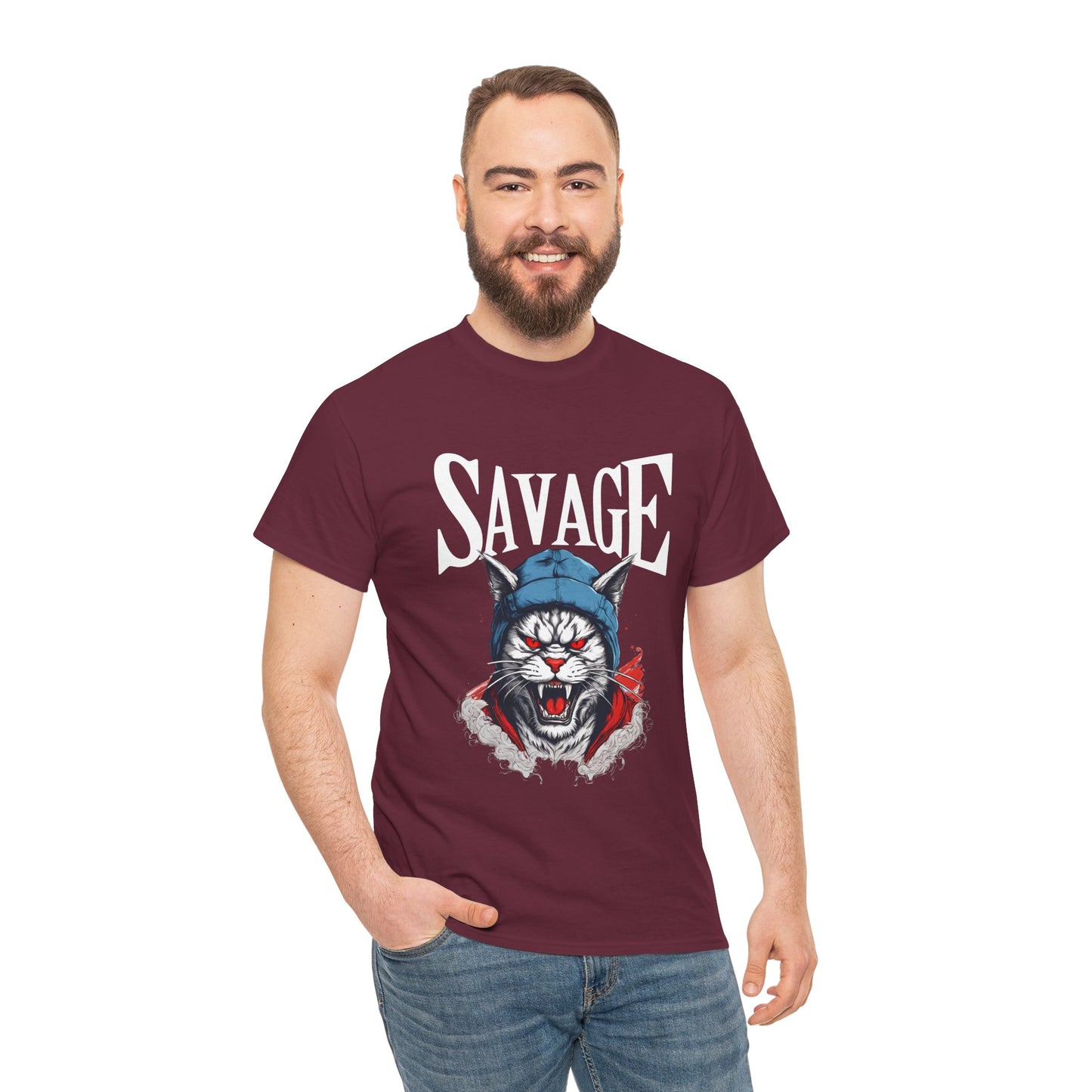 Chat japonais Oni Savage - T-shirt de sport Flashlander