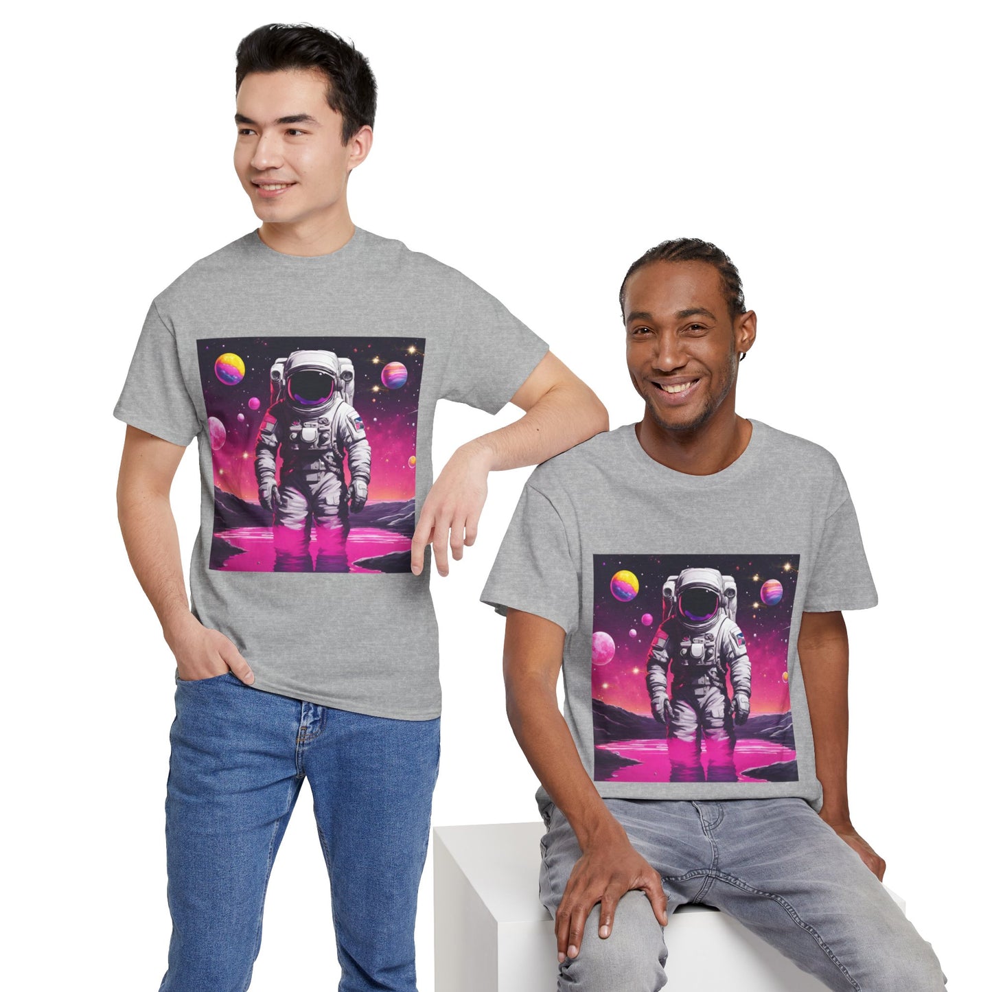 Astronaut Exploring New Worlds Flashlander Gym Shirt