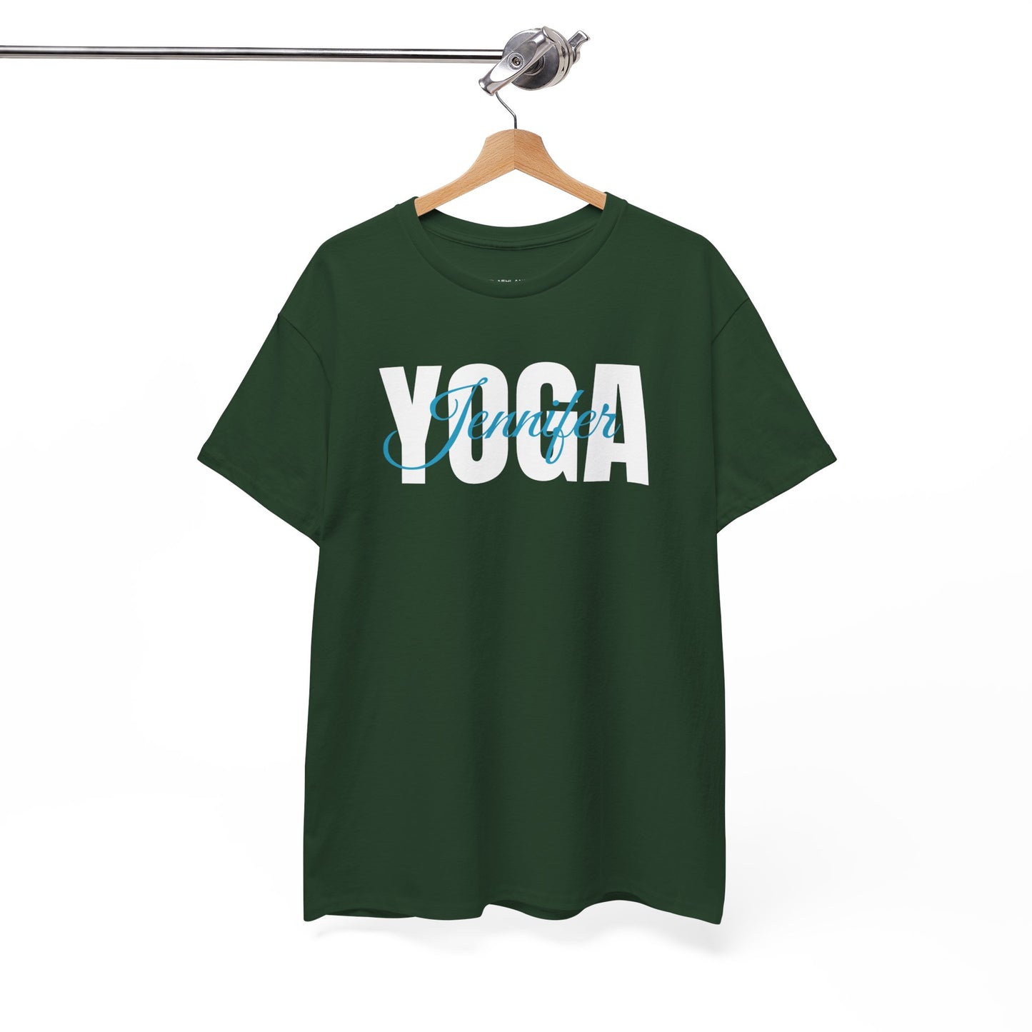 Personalized Yoga Shirt with Custom Name - Flashlander Gym Tee