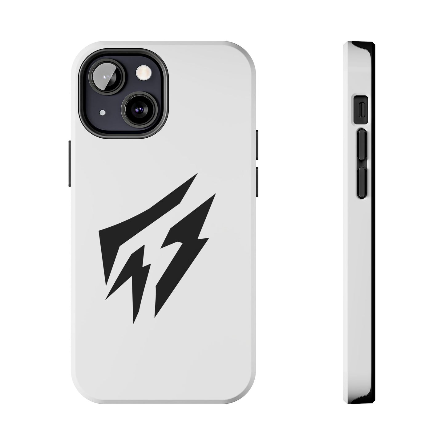 Flashlander Thunders Tough Phone Cases for all Iphone and Samsung Galaxy White