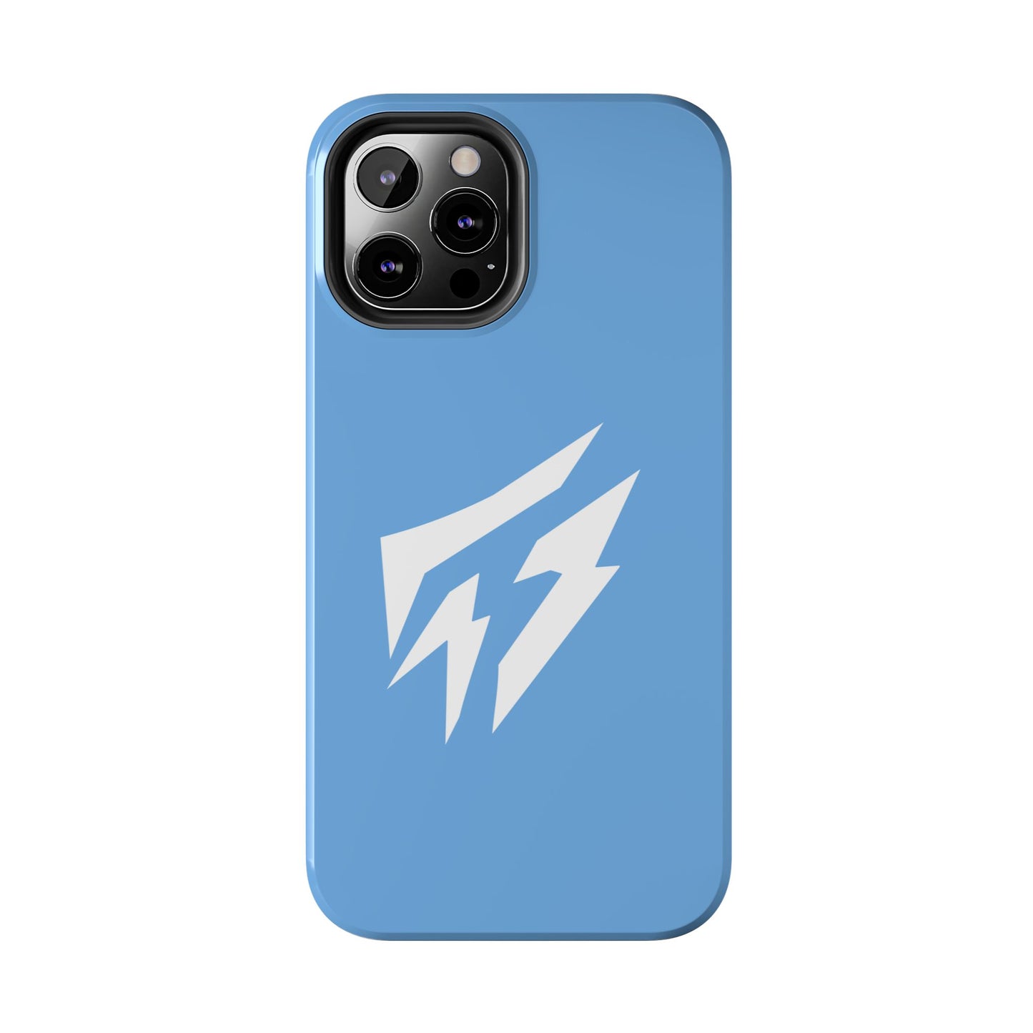 Flashlander Thunders Tough Phone Cases for all Iphone and Samsung Galaxy Light Blue