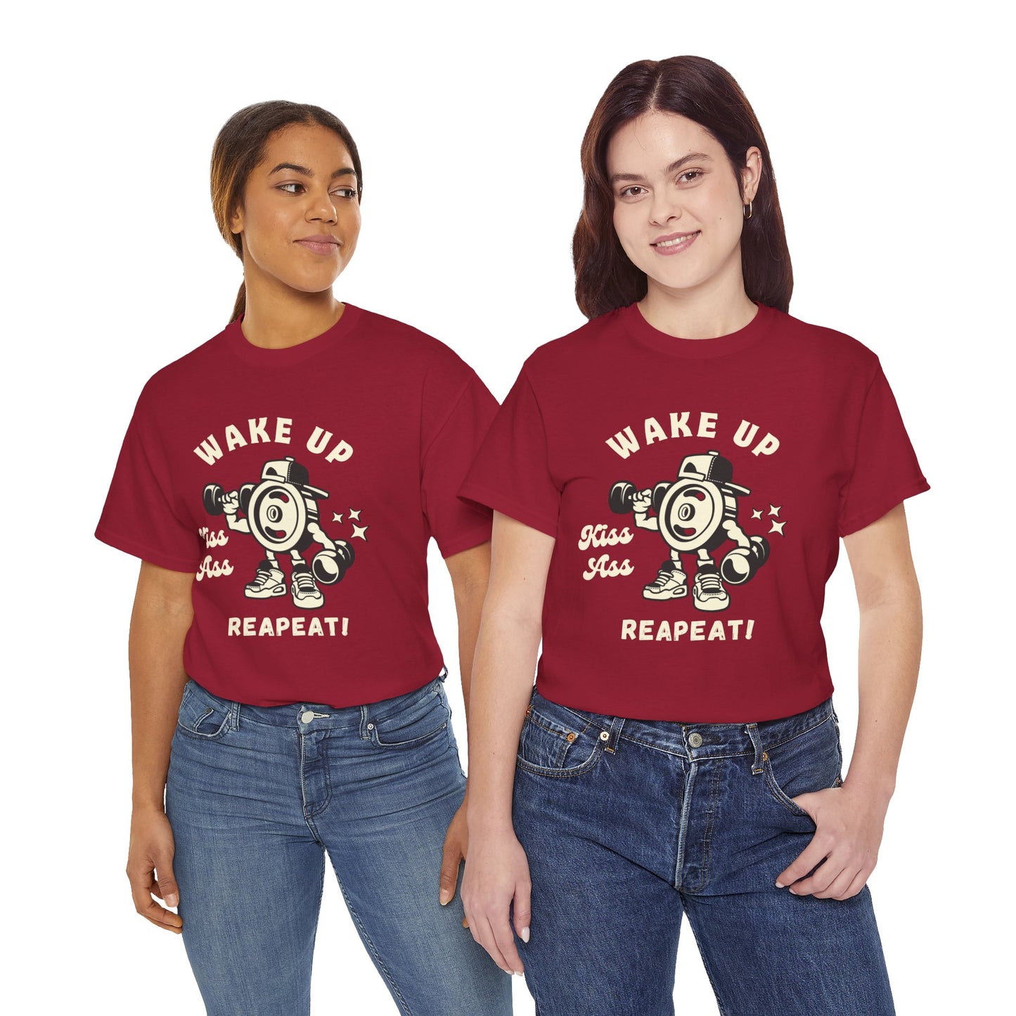 Wake Up Kiss Ass Reapeat - Flashlander Gym Shirt