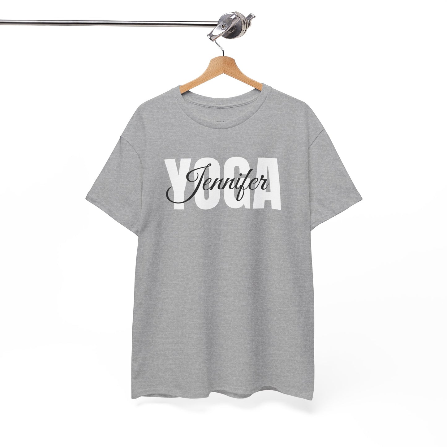 Personalized Yoga Shirt with Custom Name - Flashlander Gym Tee