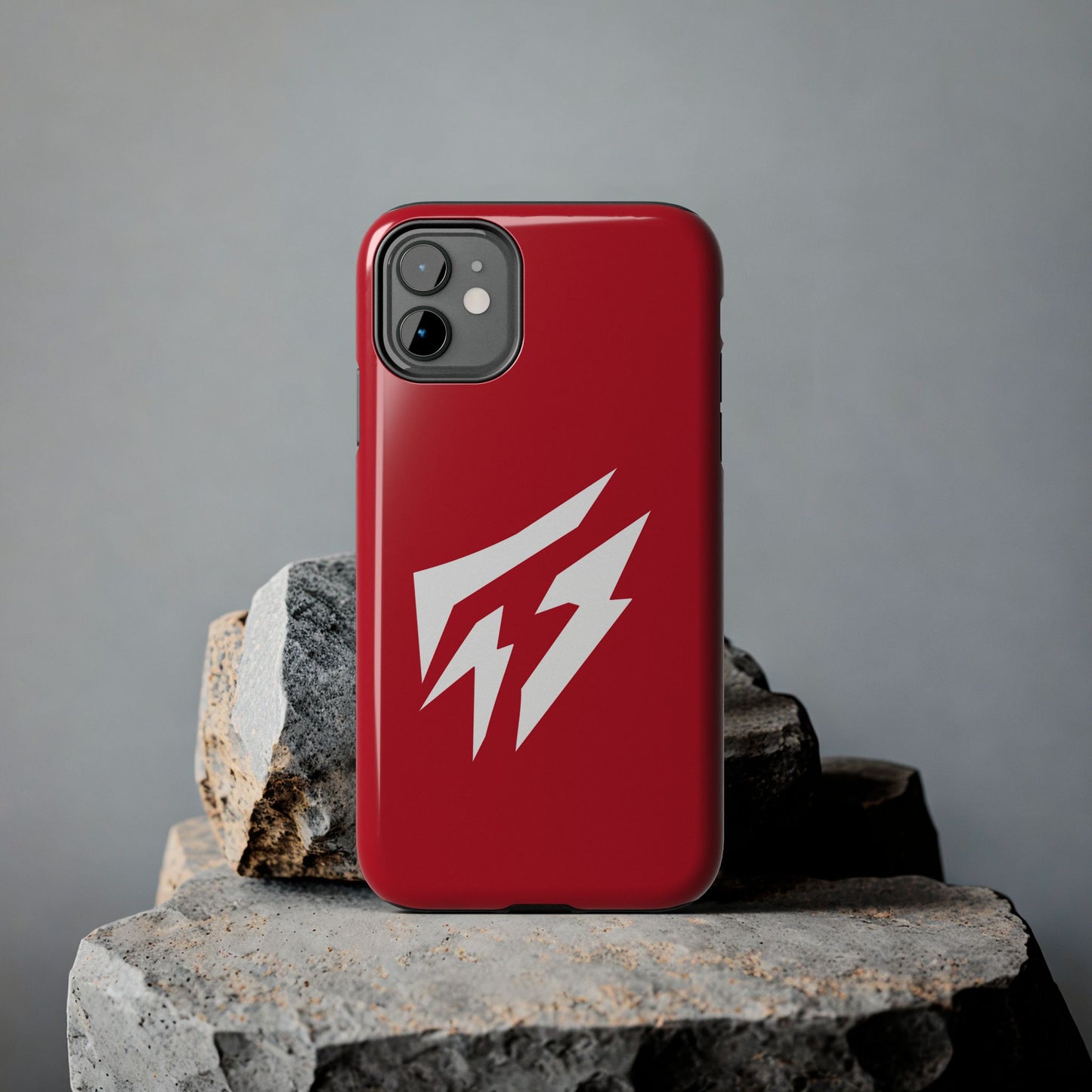 Flashlander Thunders Tough Phone Cases for all Iphone and Samsung Galaxy Dark Red