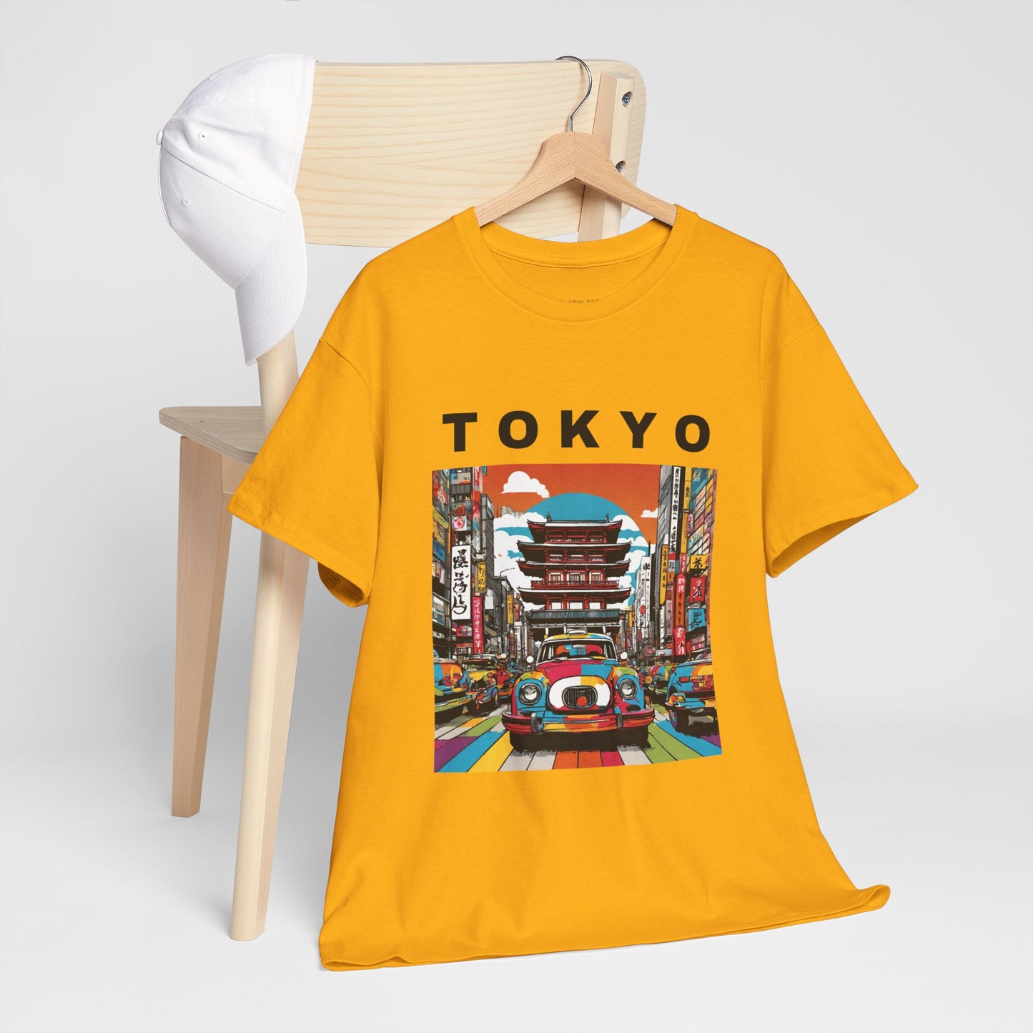 Tokyo Vintage Street Art Pop - Flashlander Gym Shirt