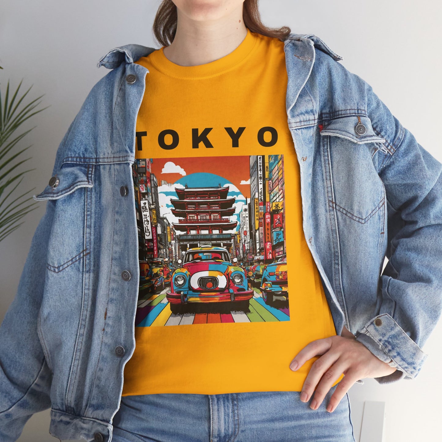 Tokyo Vintage Street Art Pop - Flashlander Gym Shirt