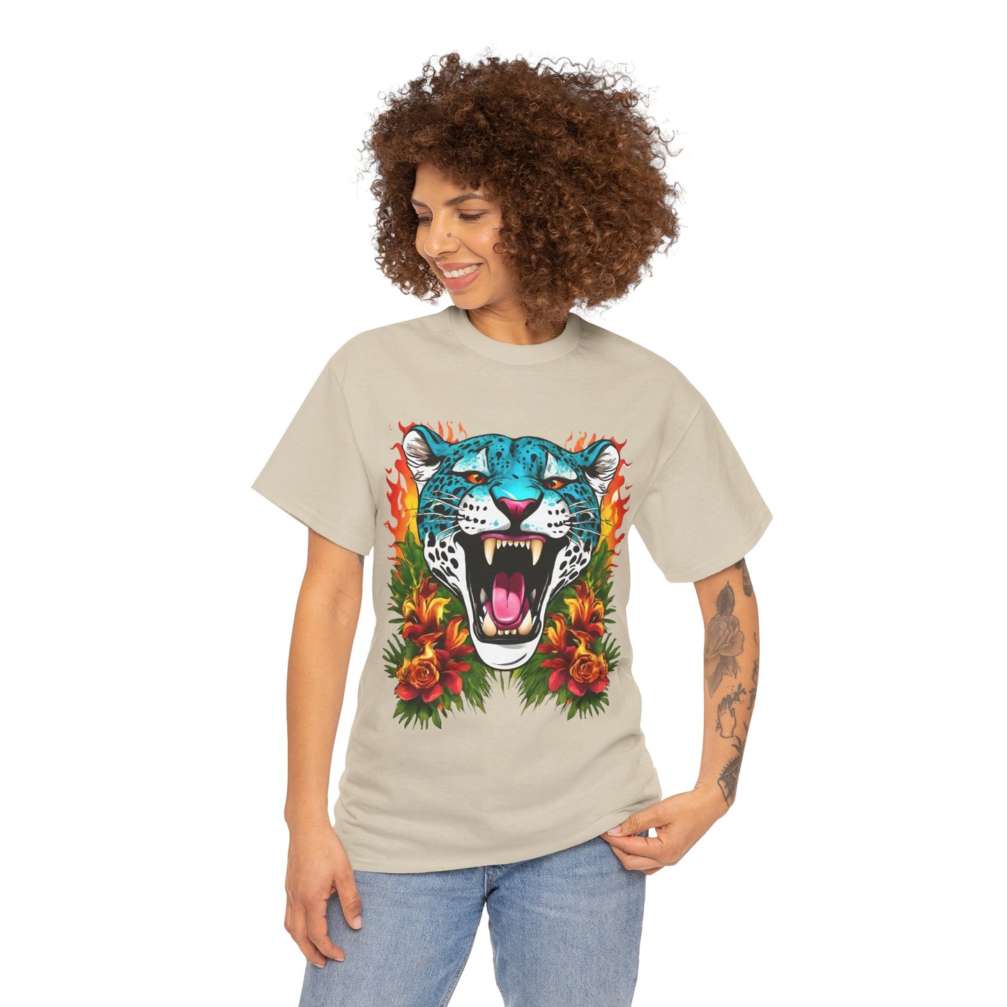 Vintage Jaguar Tattoo - Flashlander Gym Shirt