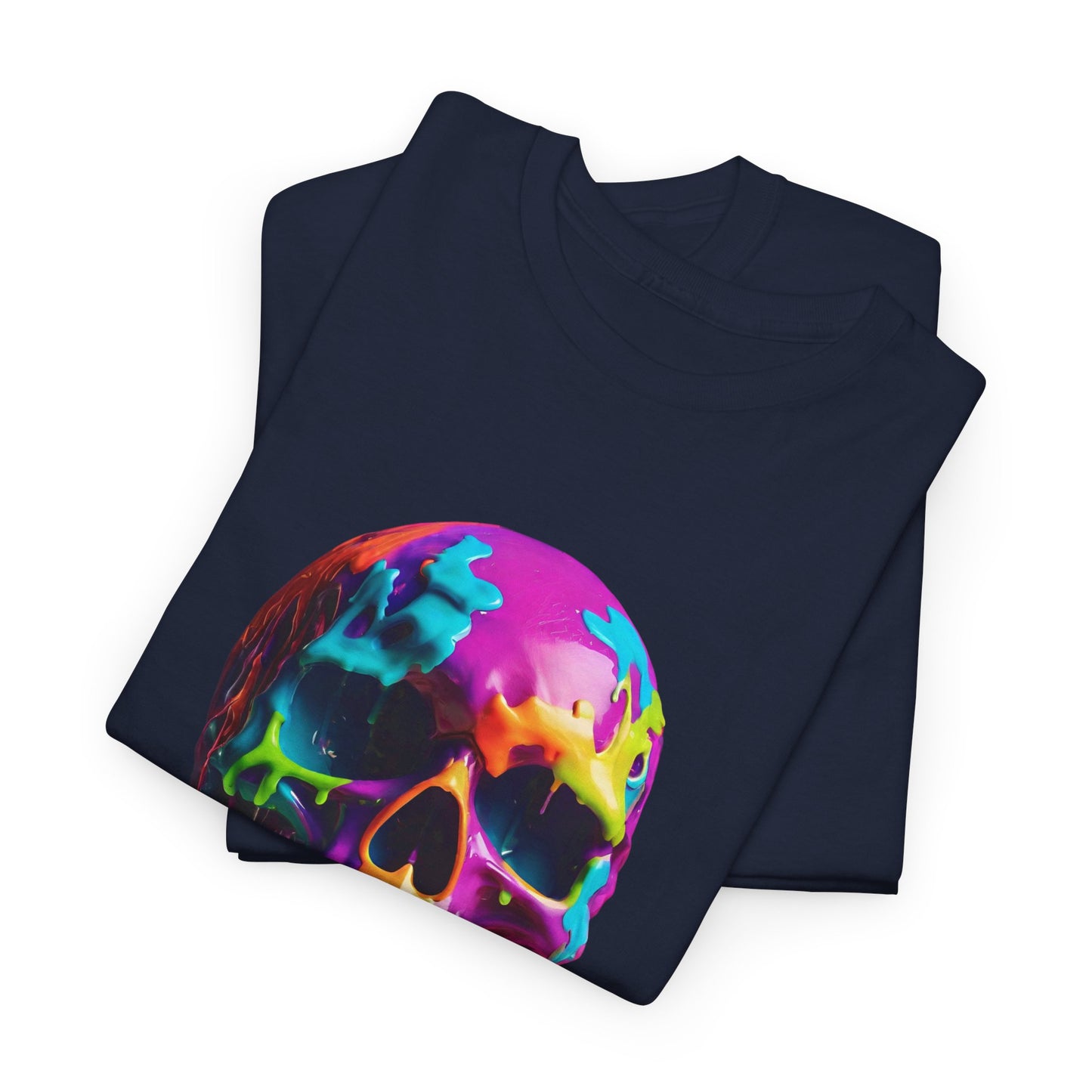 Neon Meltdown Skull Flashlander Gym Shirt