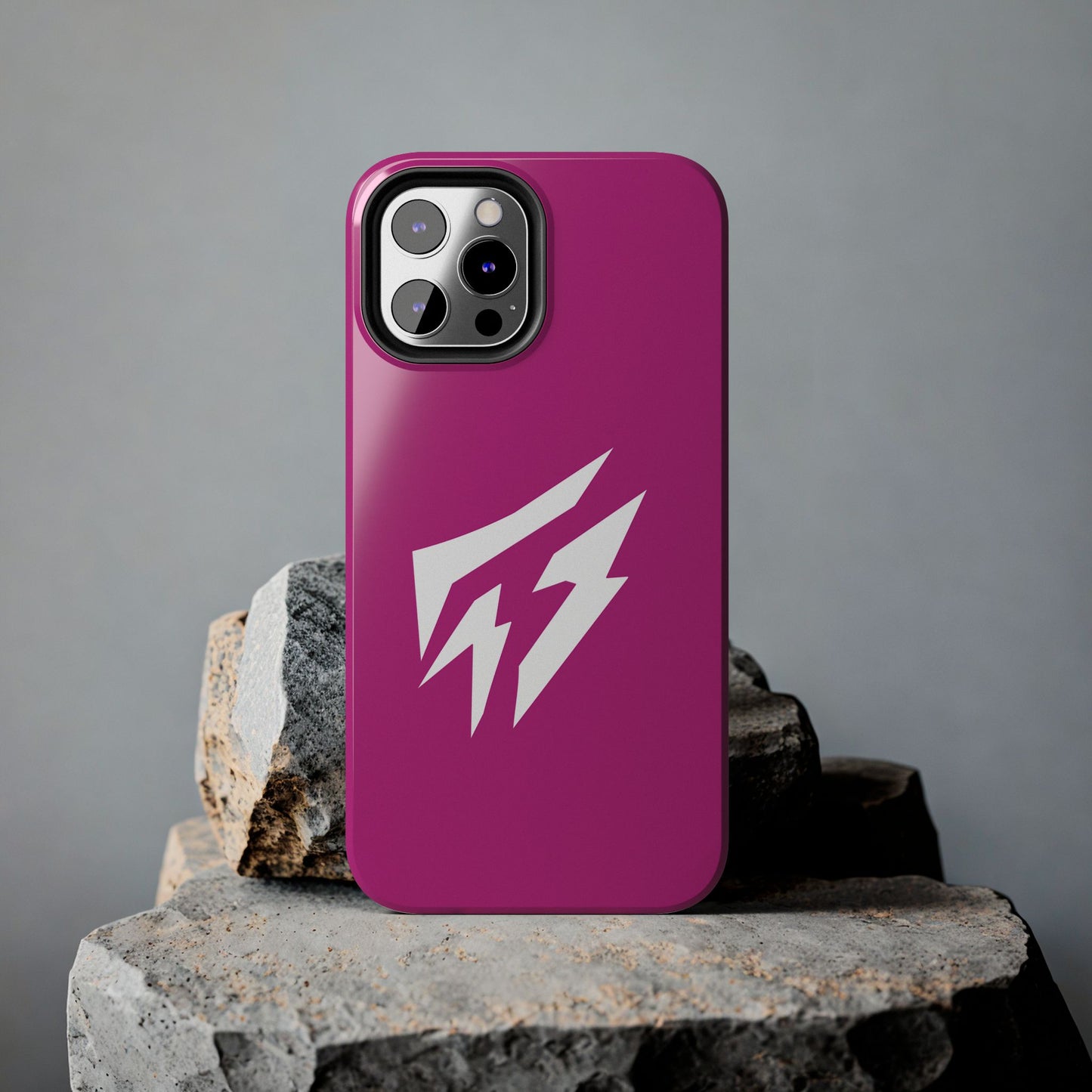 Flashlander Thunders Tough Phone Cases for all Iphone and Samsung Galaxy Dark Pink