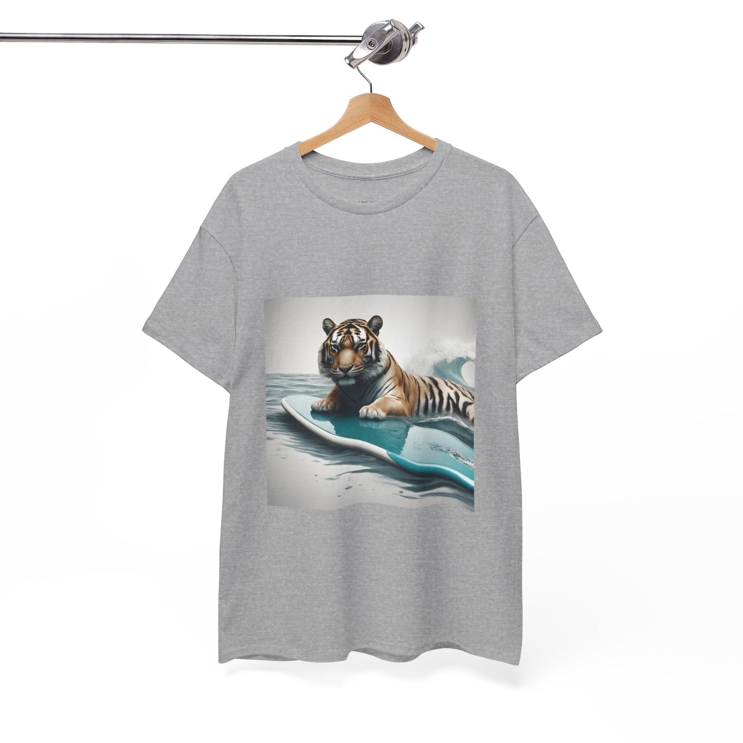 Tiger Surfing Vintage Flashlander Gym Shirt