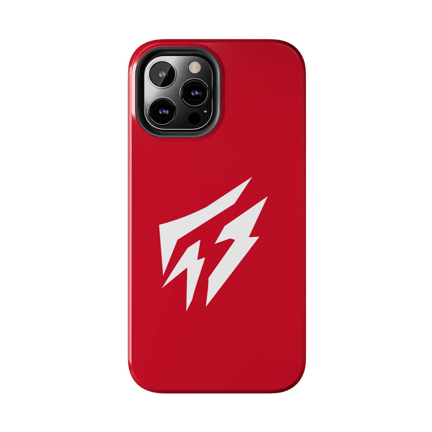 Flashlander Thunders Tough Phone Cases for all Iphone and Samsung Galaxy Dark Red