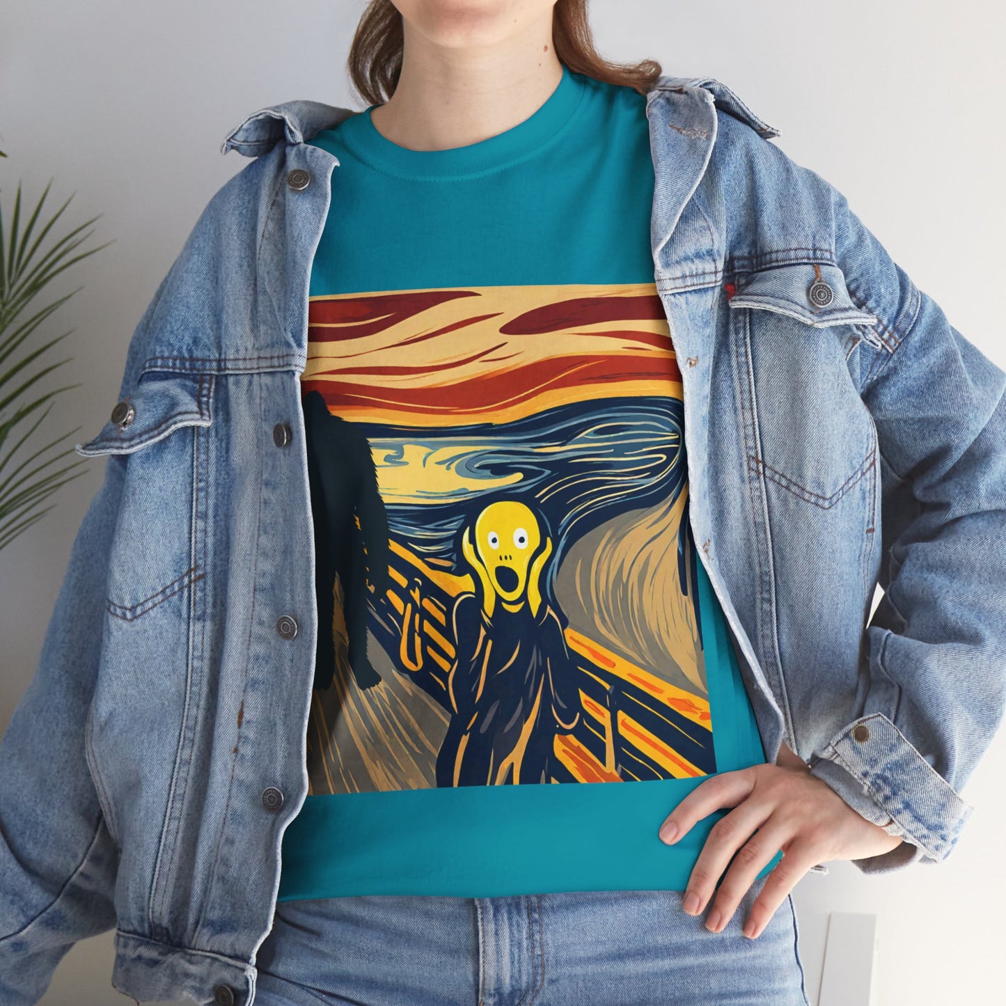 The Scream Meets Bigfoot A Startling Encounter - Flashlander Gym Shirt