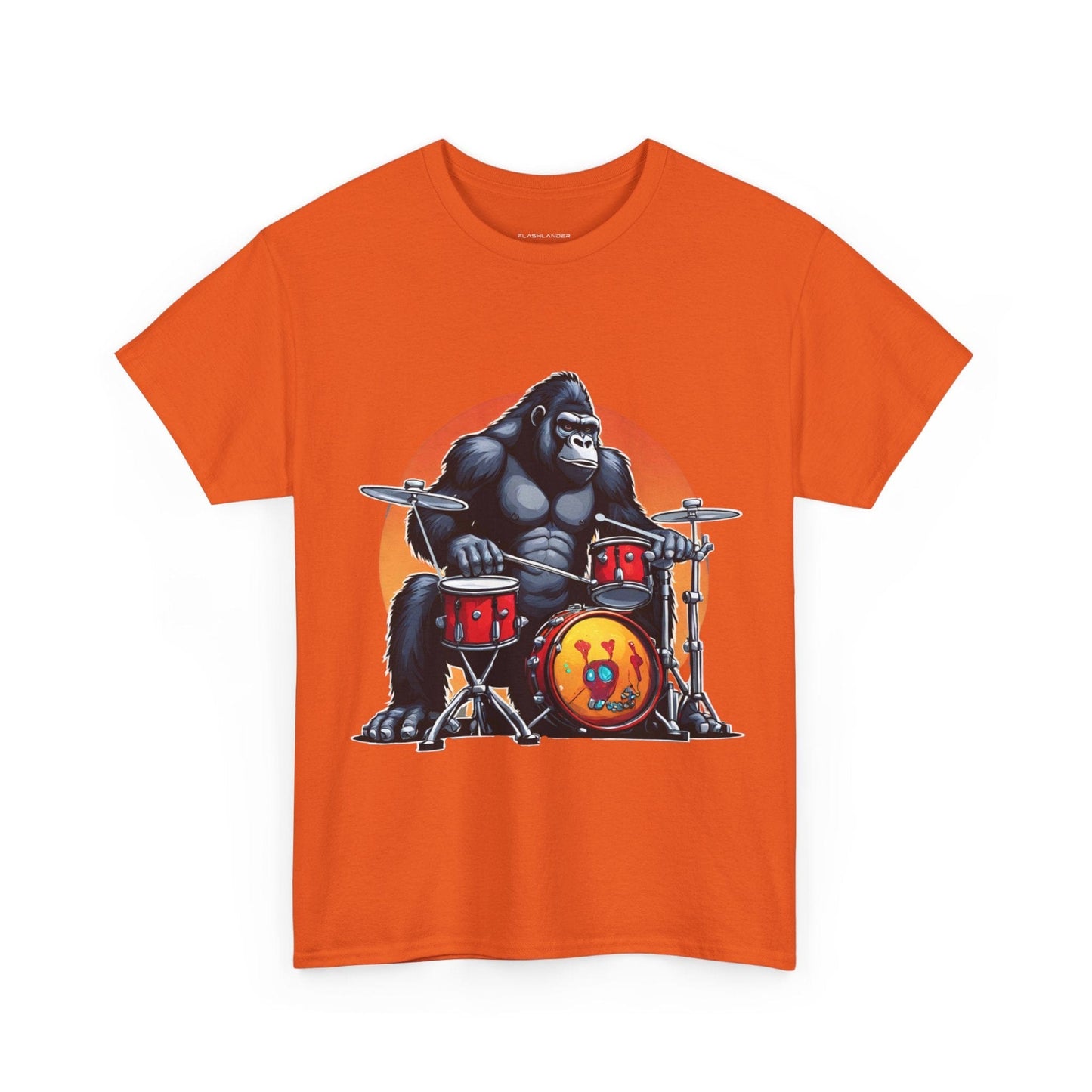 Groove Gorilla Drummer Flashlander Gym Shirt