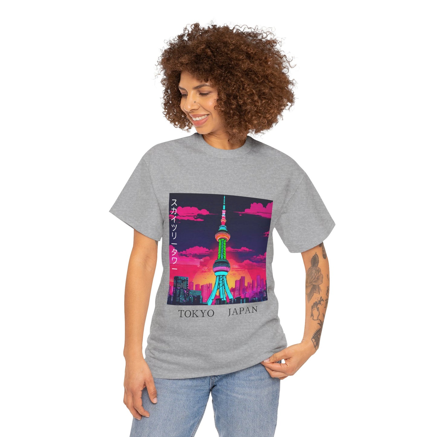 Tour Tokyo Skytree - T-shirt de sport Flashlander