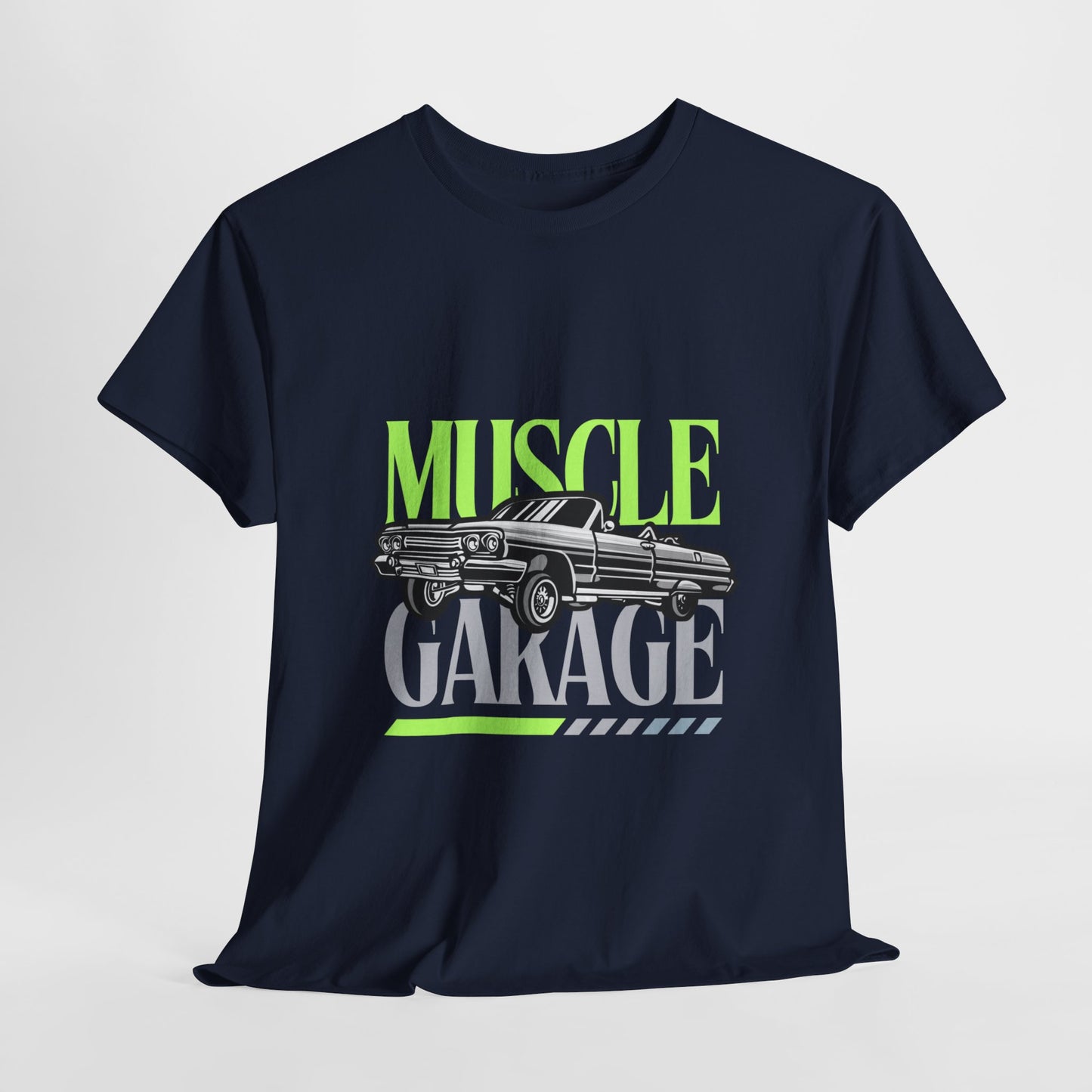 Garage de voitures vintage Muscle - T-shirt de sport Flashlander