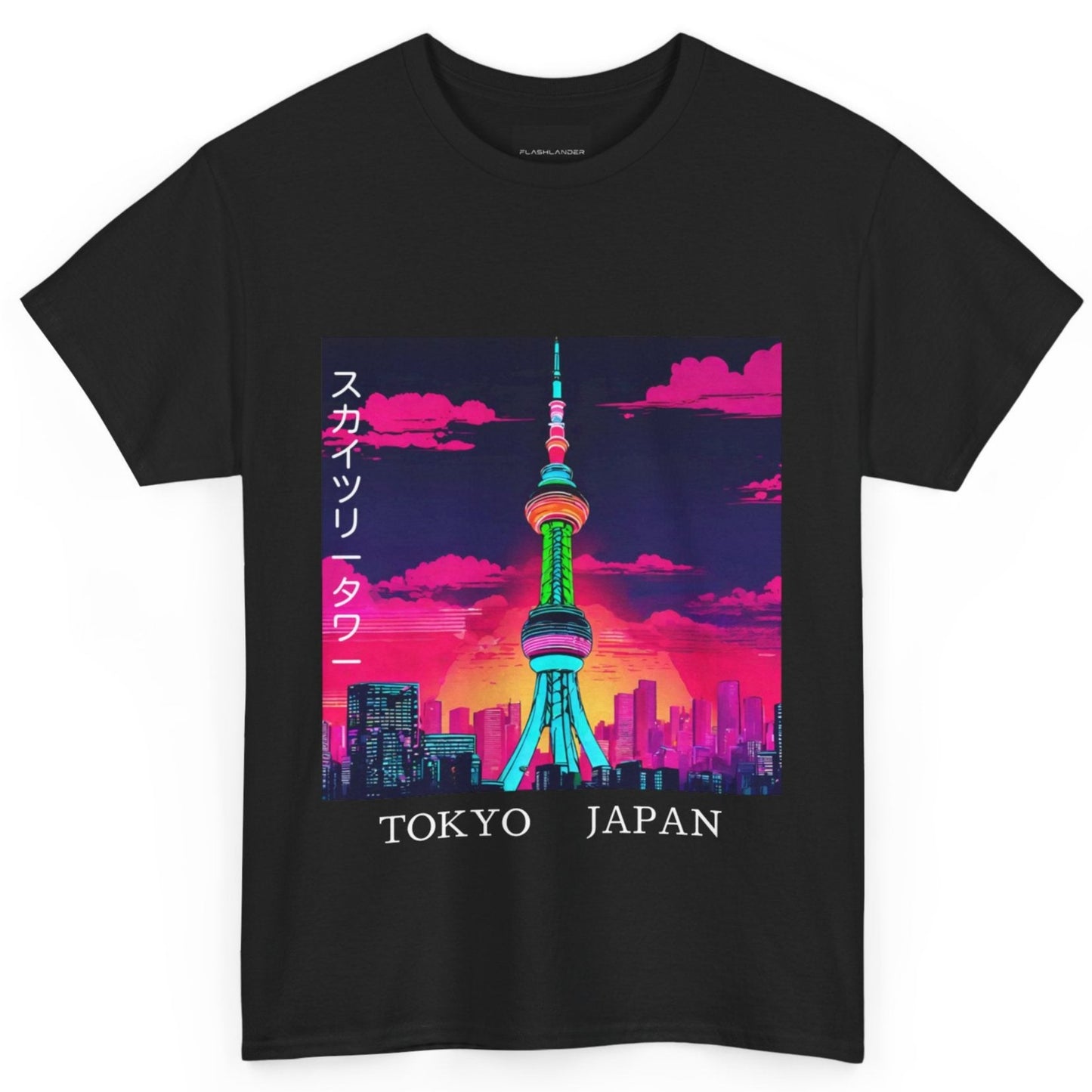 Tour Tokyo Skytree - T-shirt de sport Flashlander