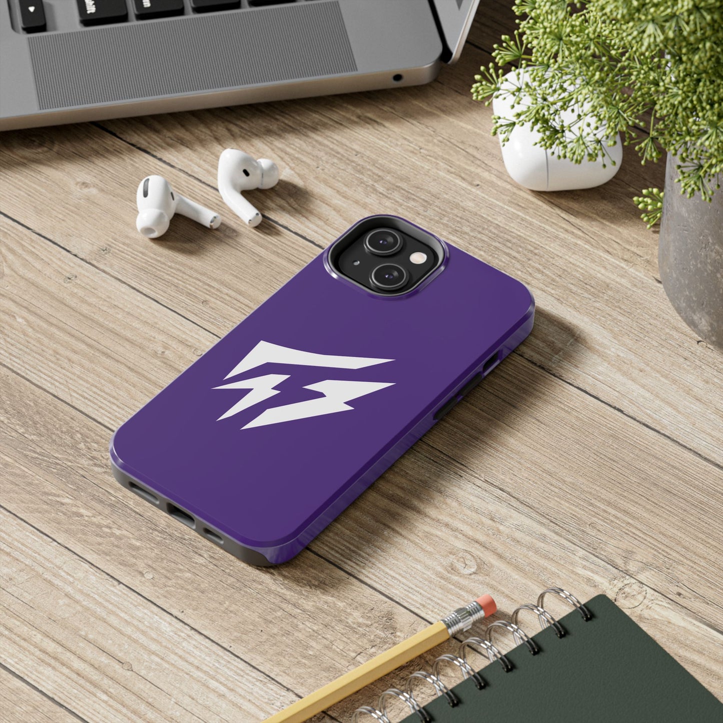 Flashlander Thunders Tough Phone Cases for all Iphone and Samsung Galaxy Purple