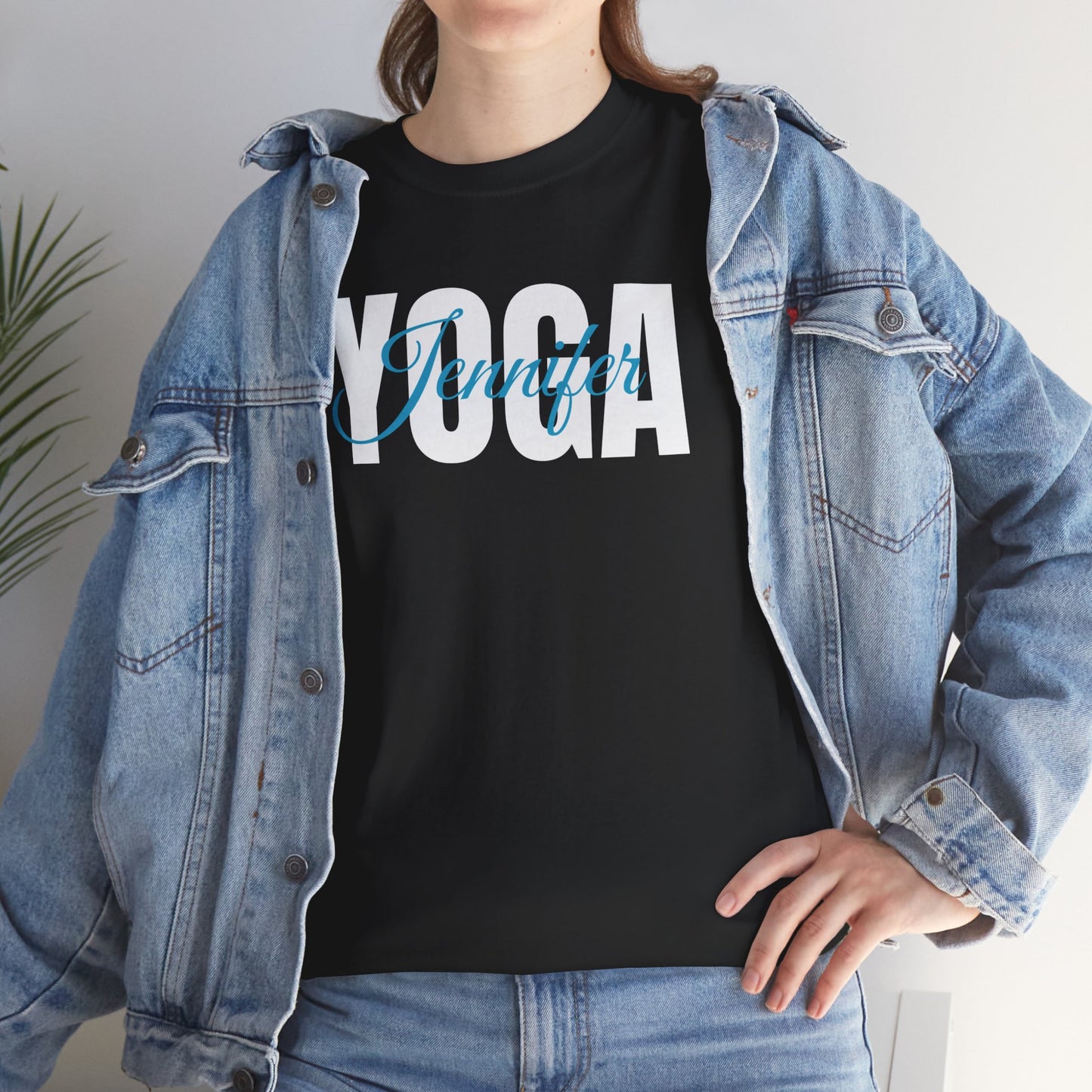 Personalized Yoga Shirt with Custom Name - Flashlander Gym Tee