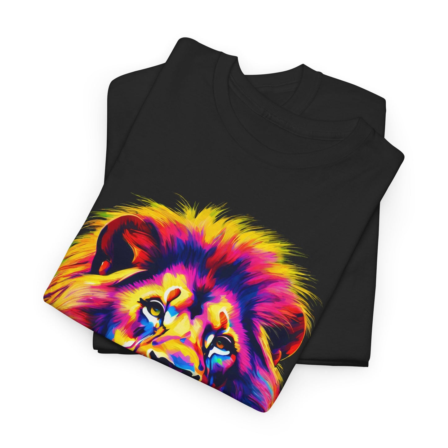 Lion Art Pop T-Shirt Flashlander